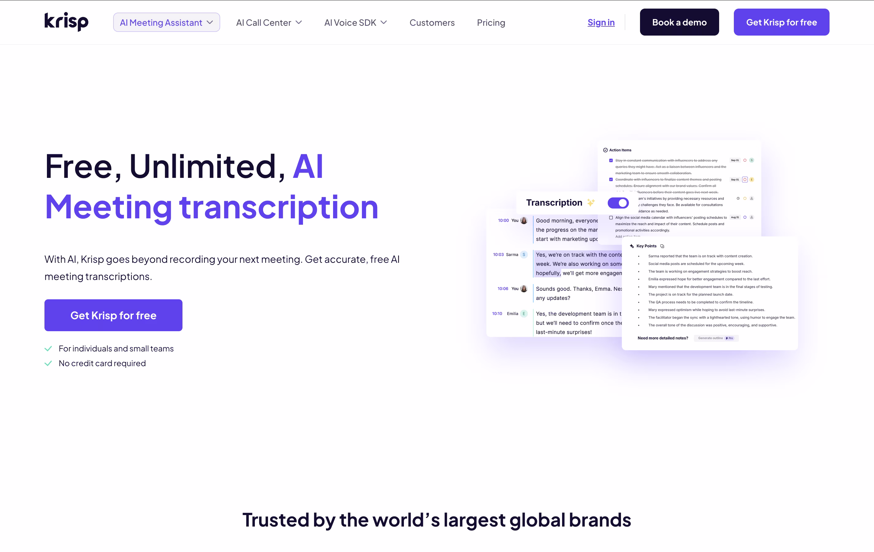 Krisp screenshot 4