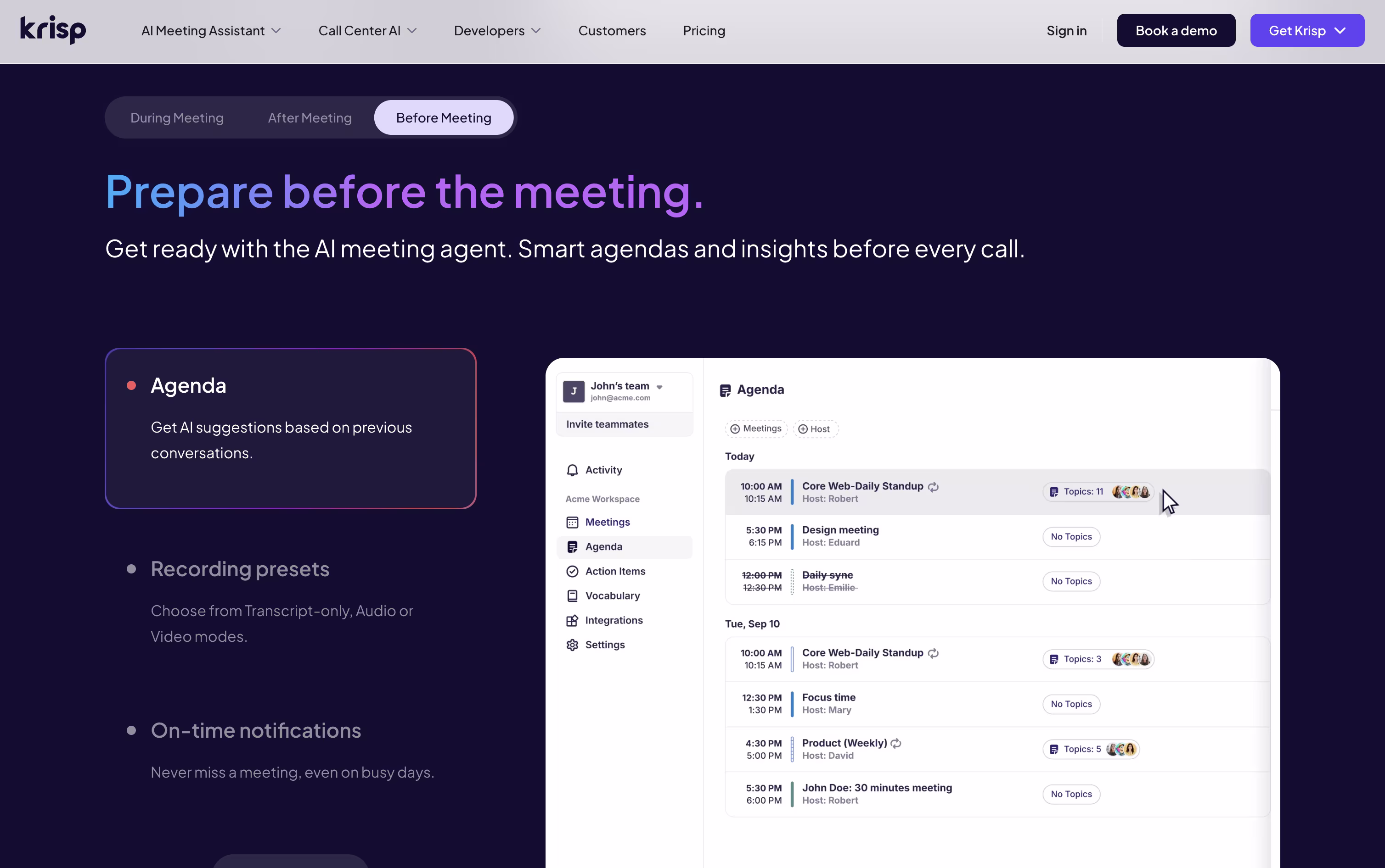 Krisp screenshot 4