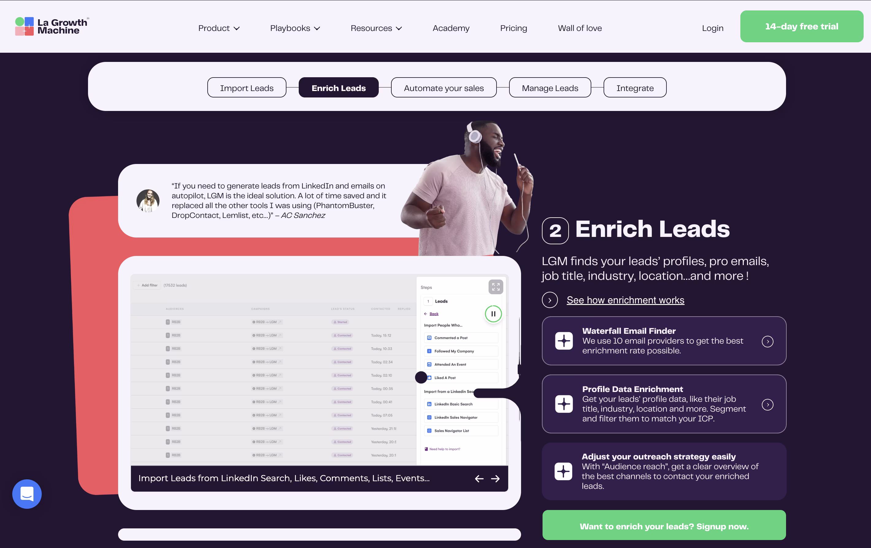 La Growth Machine screenshot 3