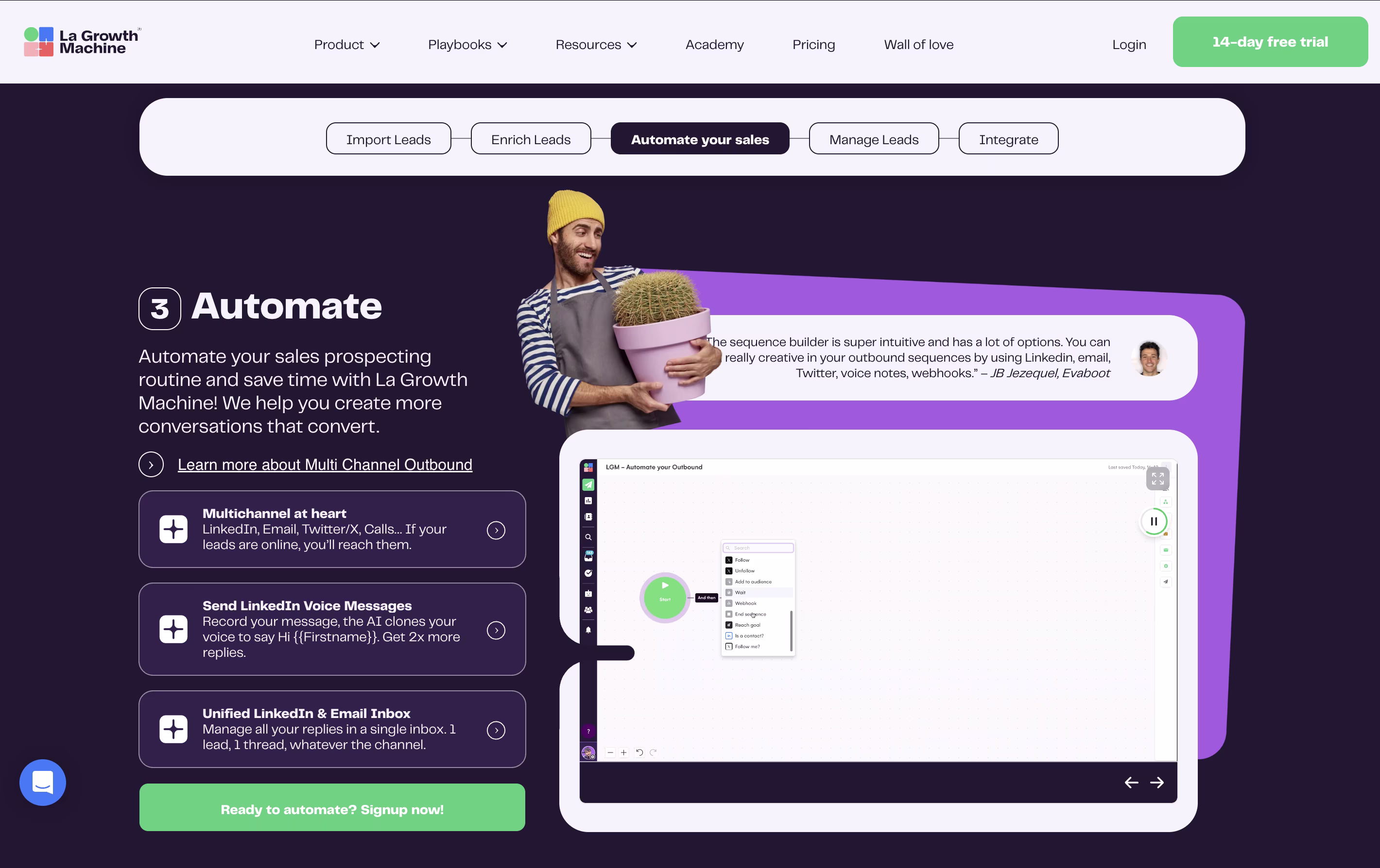 La Growth Machine screenshot 4