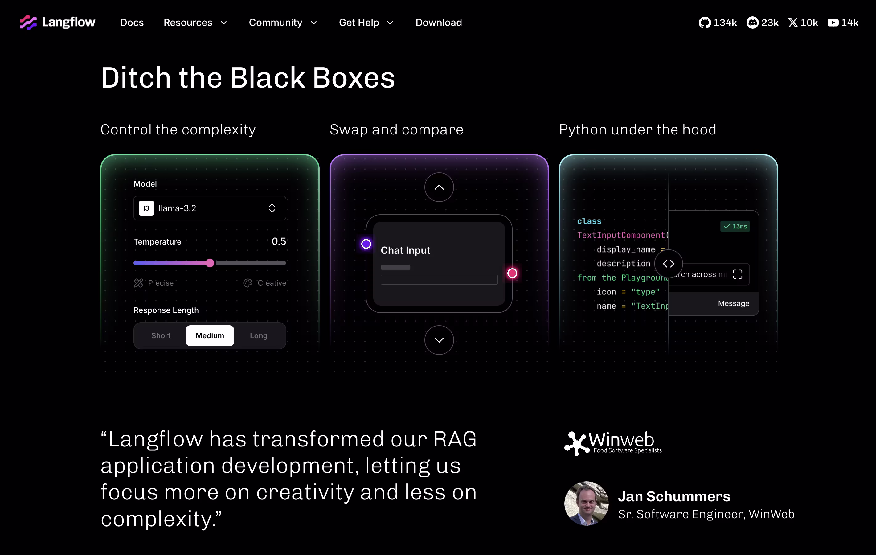 Langflow screenshot 2