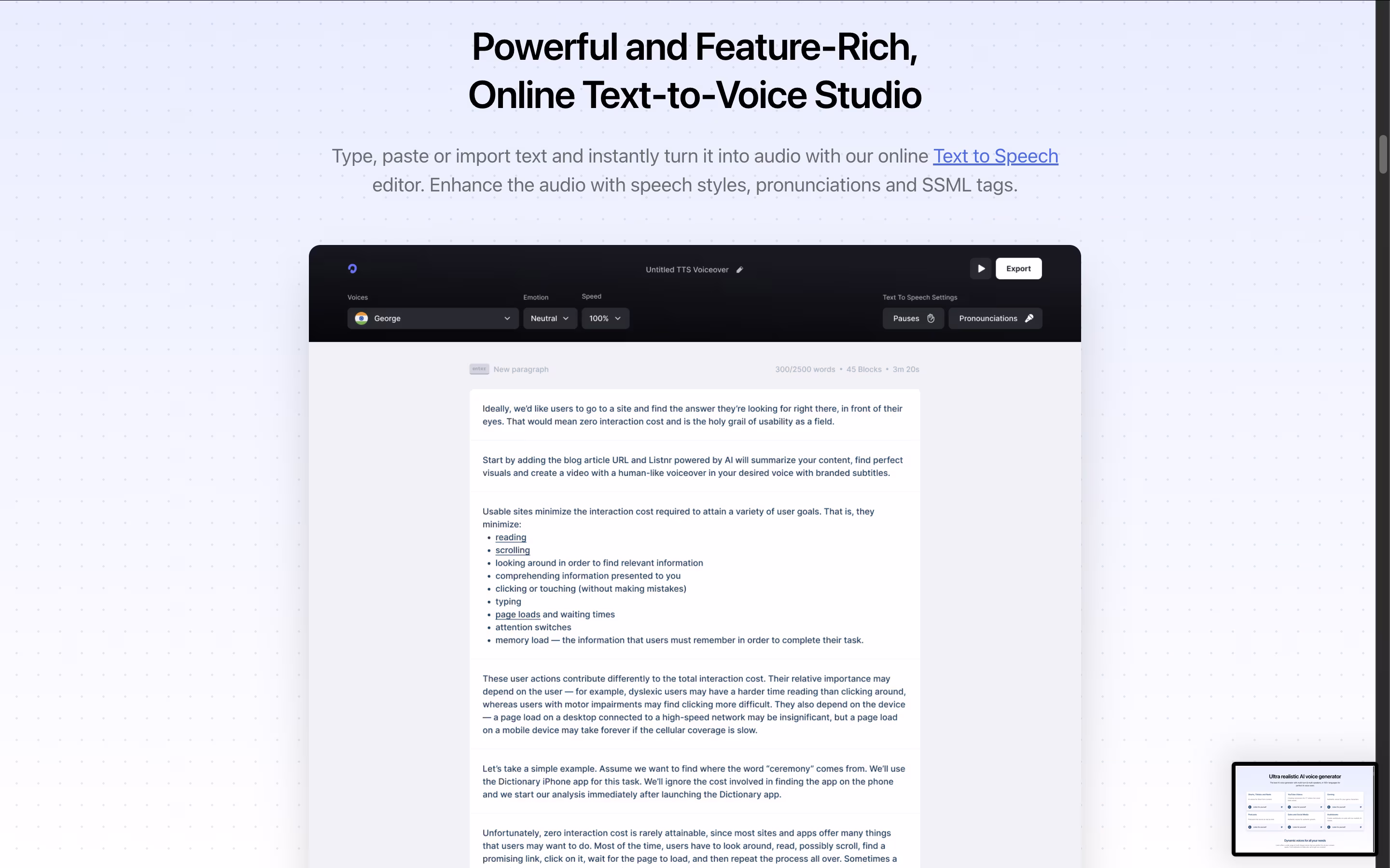 Listnr AI screenshot 3
