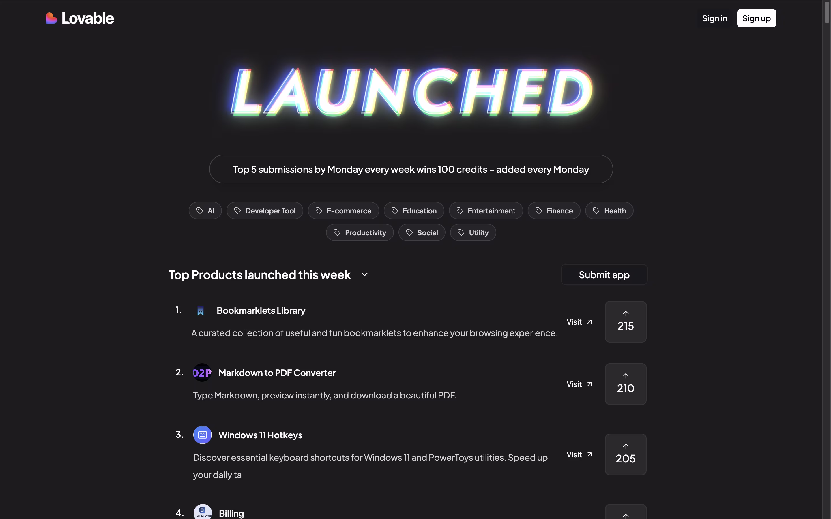 Lovable screenshot 4