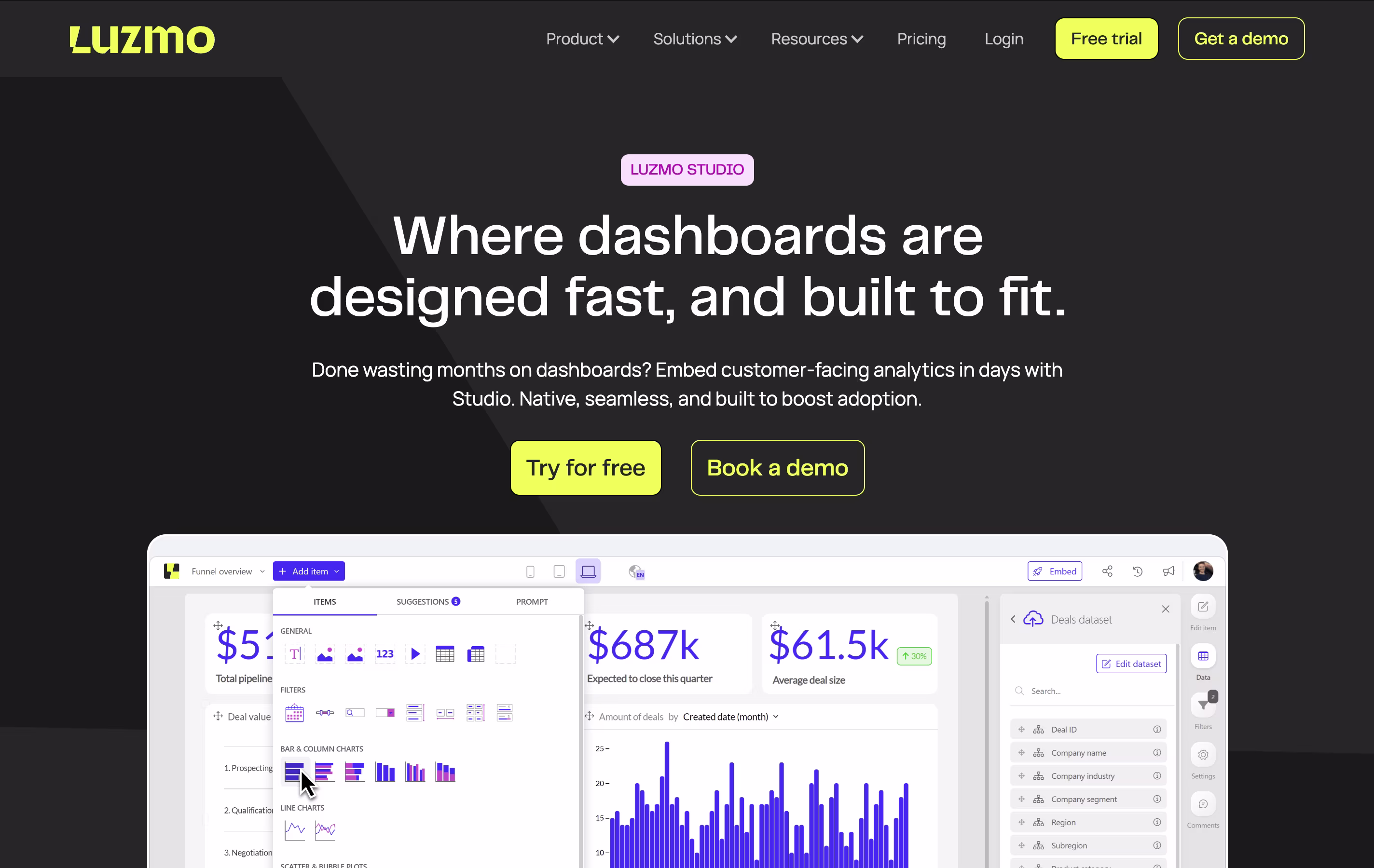 Luzmo screenshot 4