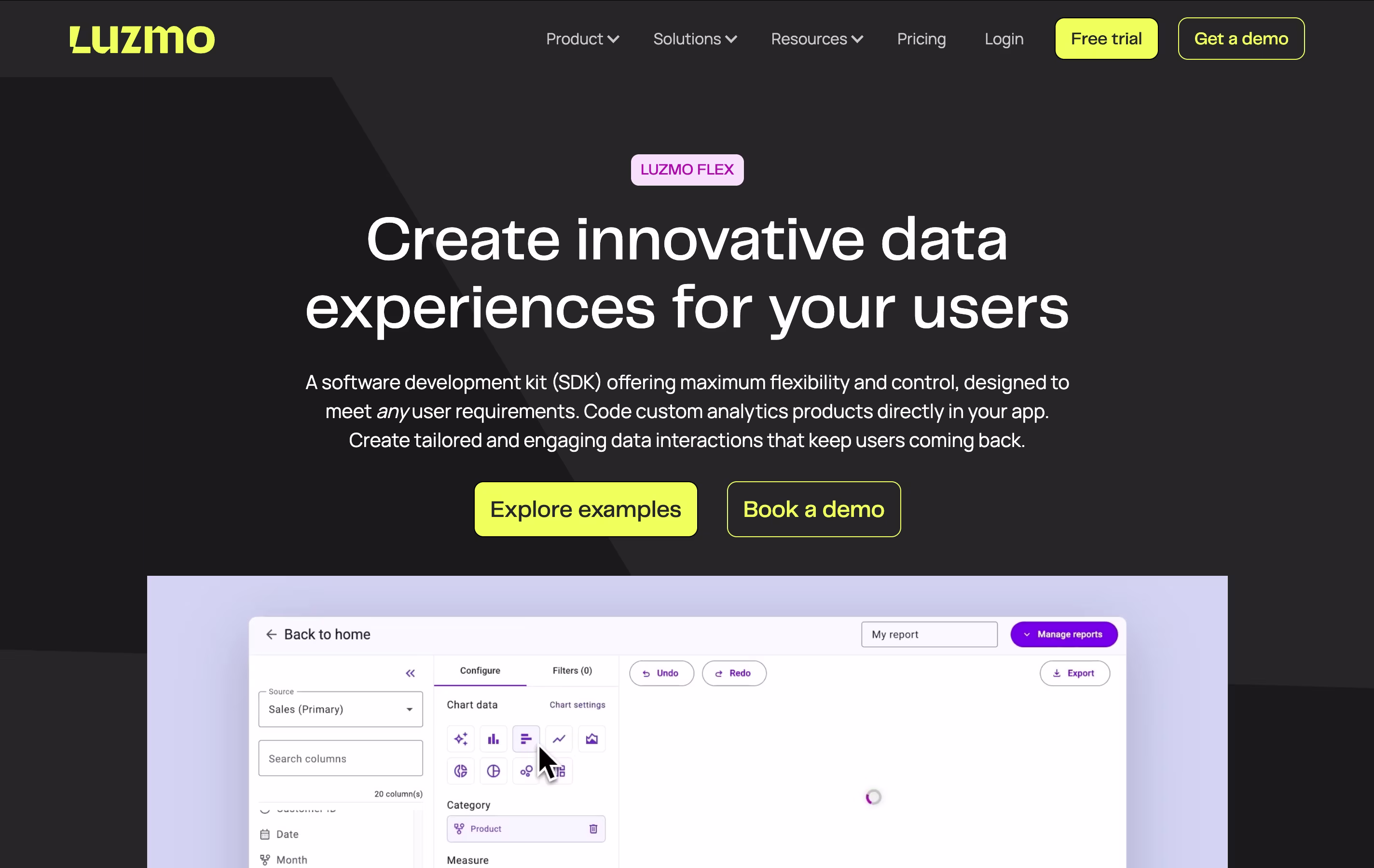 Luzmo screenshot 5