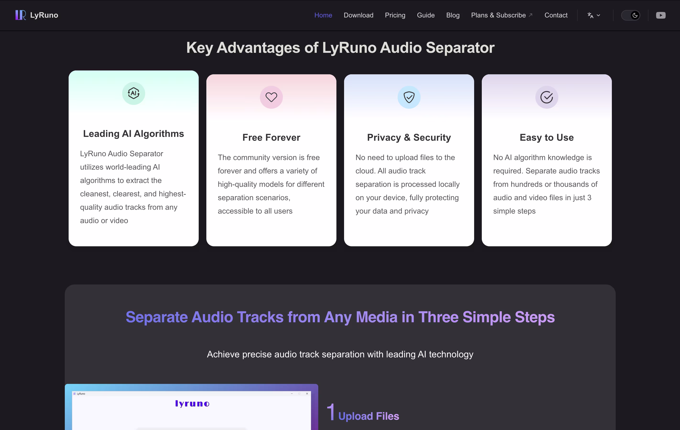 LyRuno screenshot 2