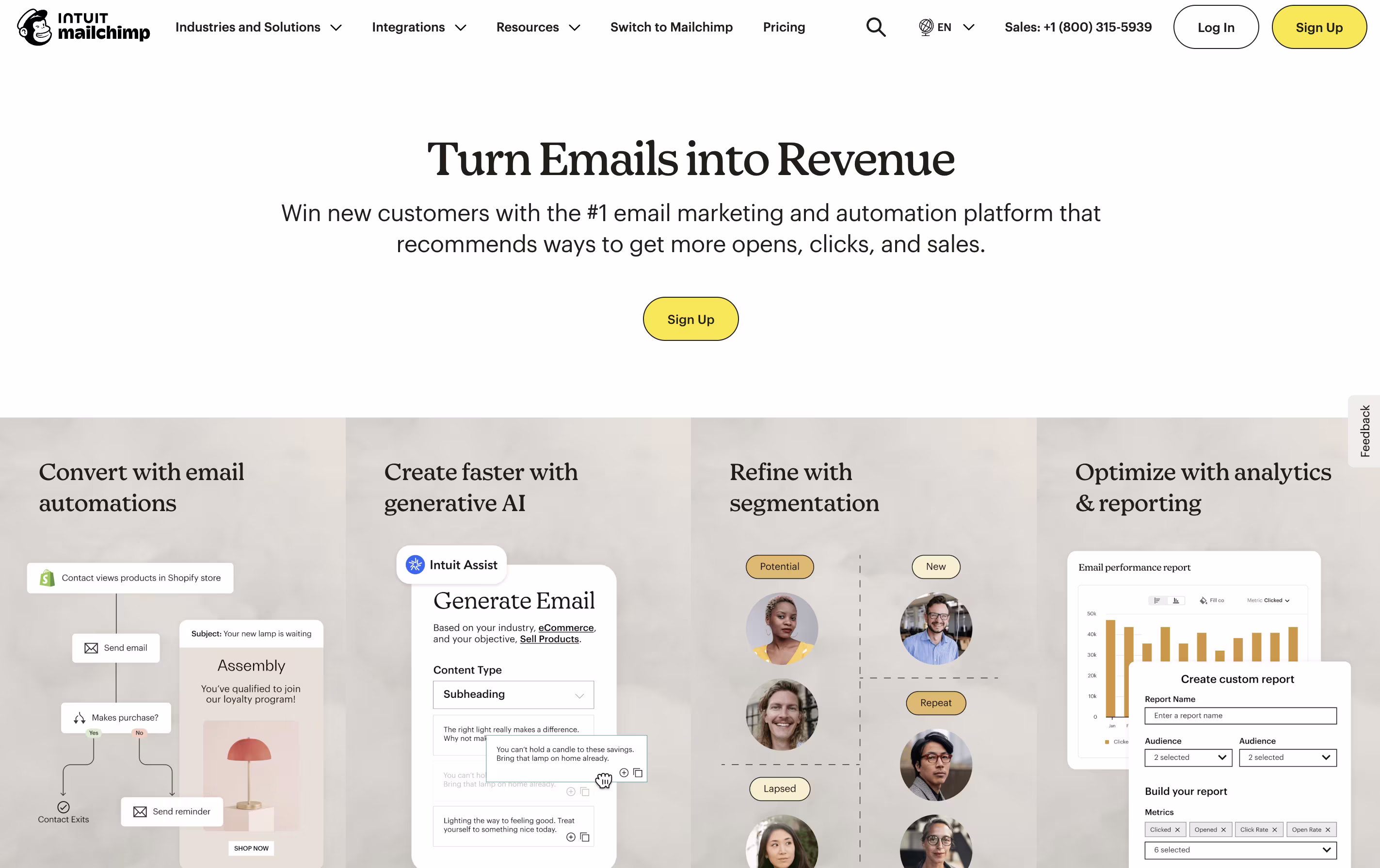 Mailchimp screenshot