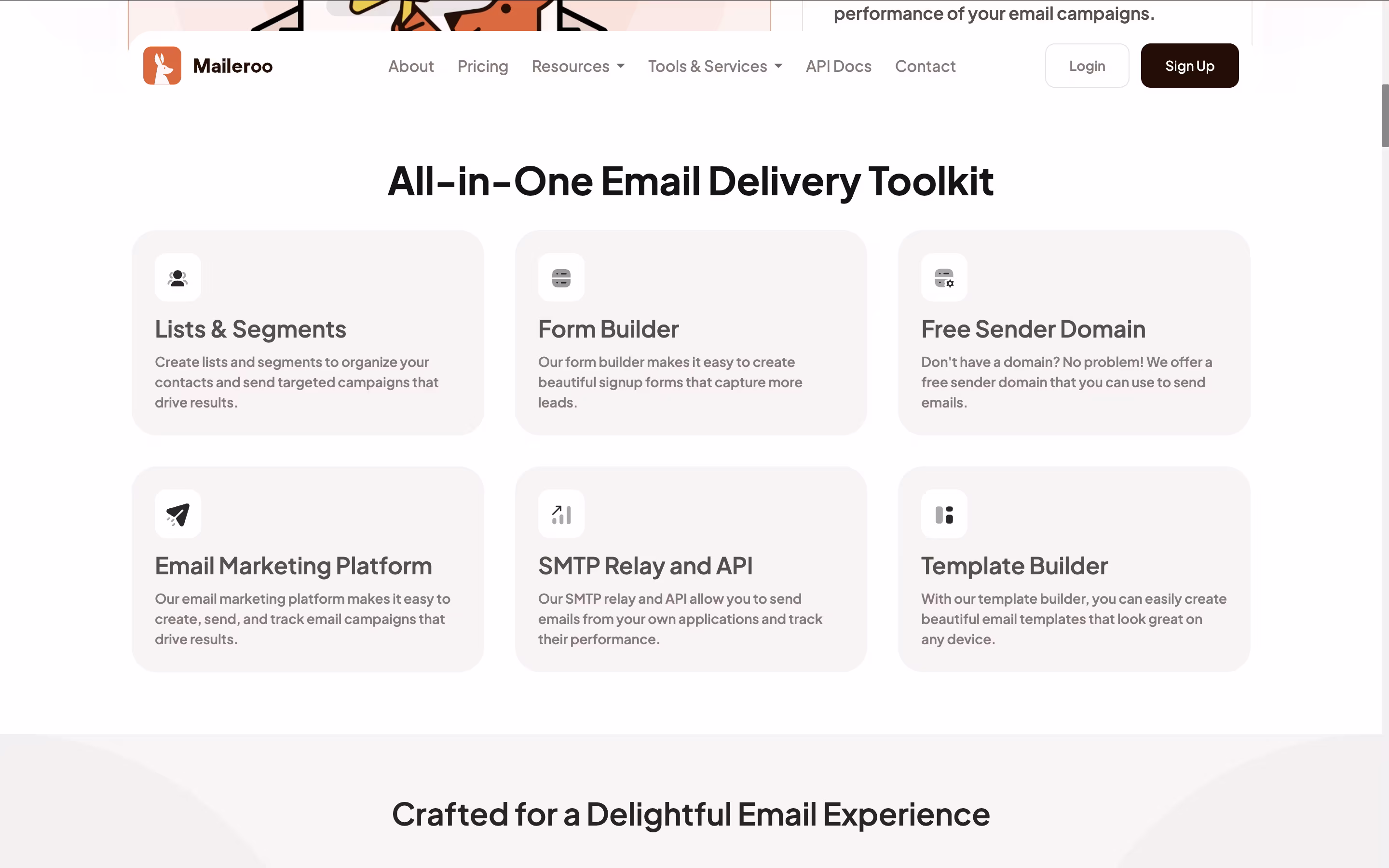 Maileroo screenshot 2