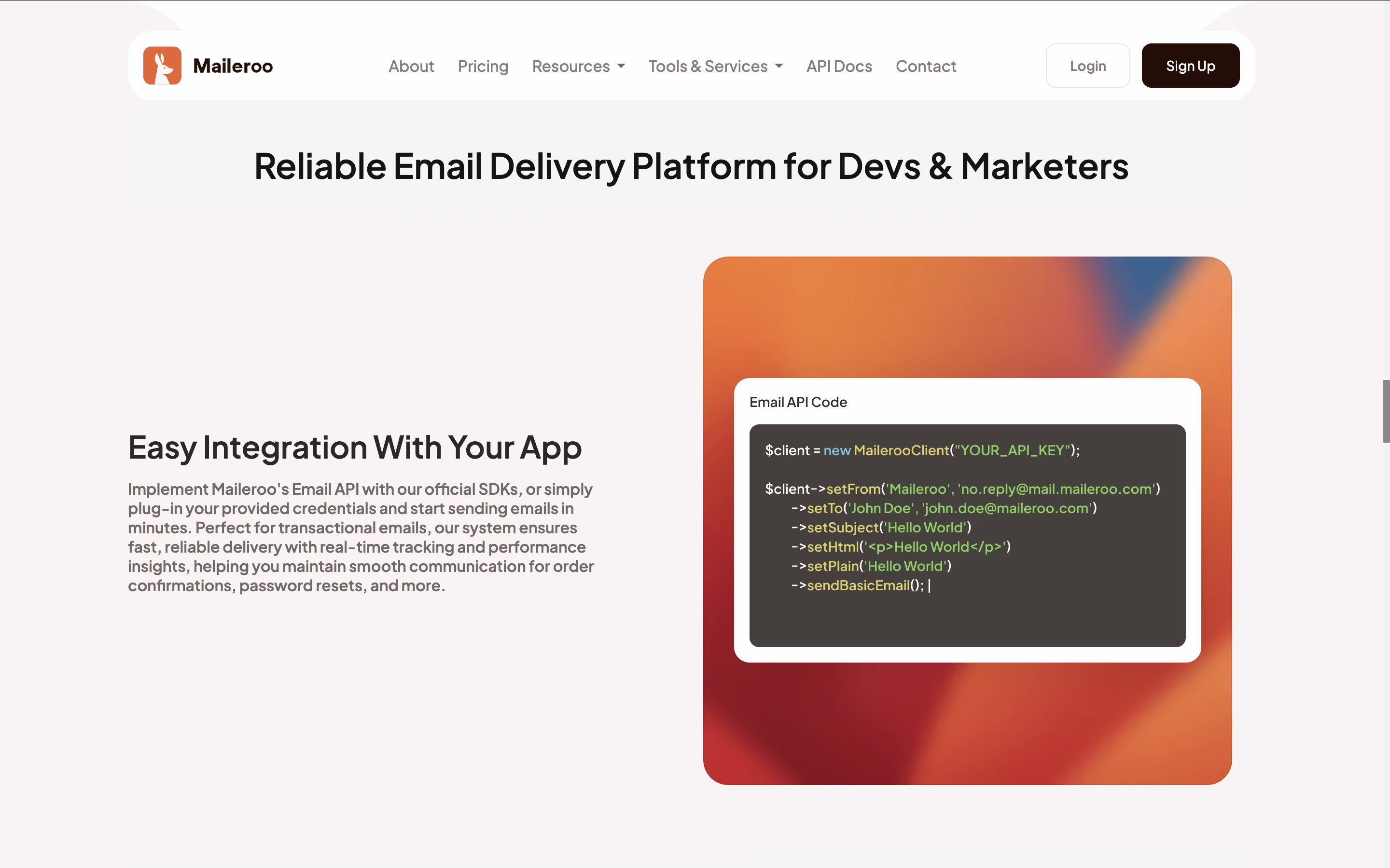Maileroo screenshot 4