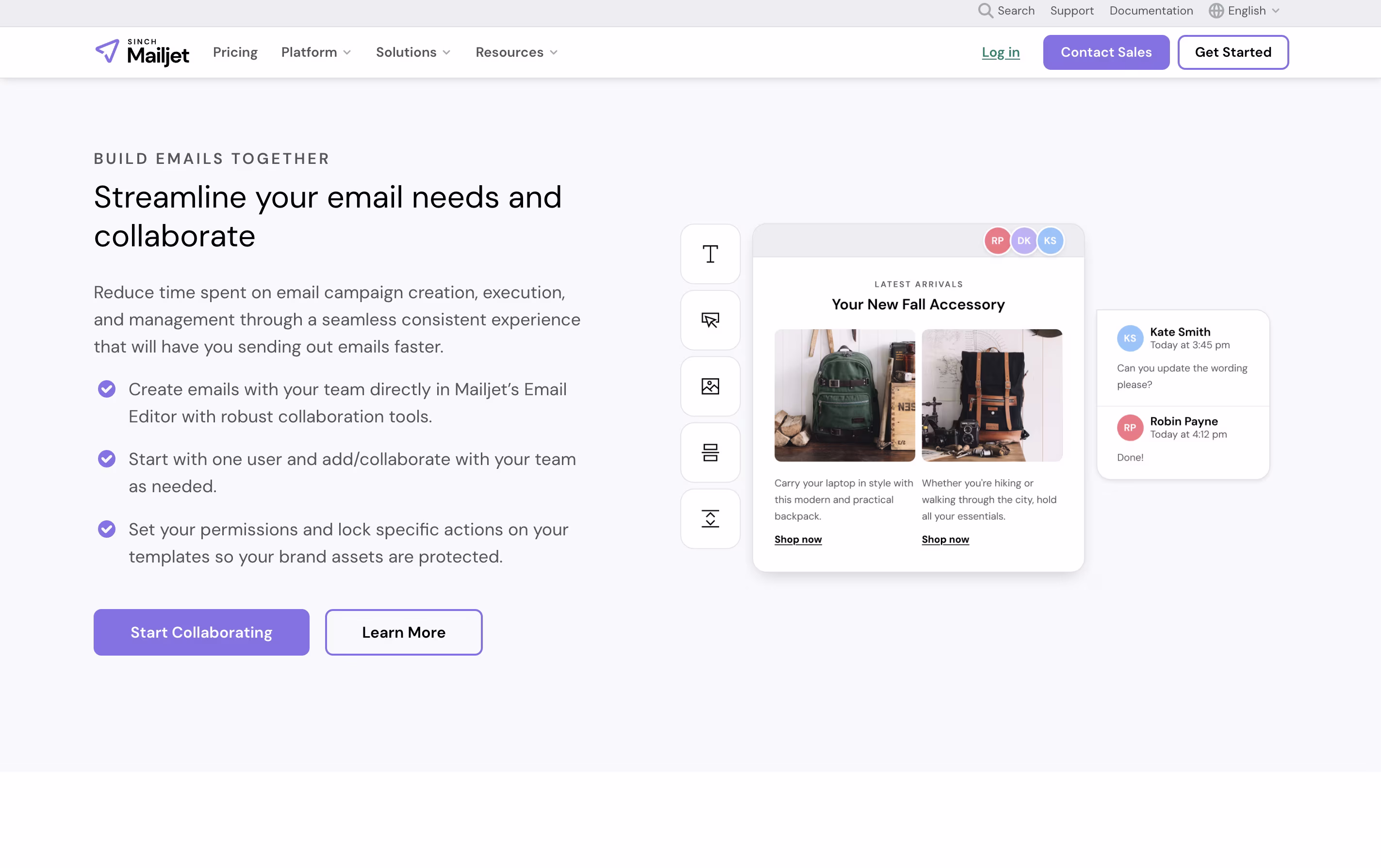 Mailjet screenshot 3