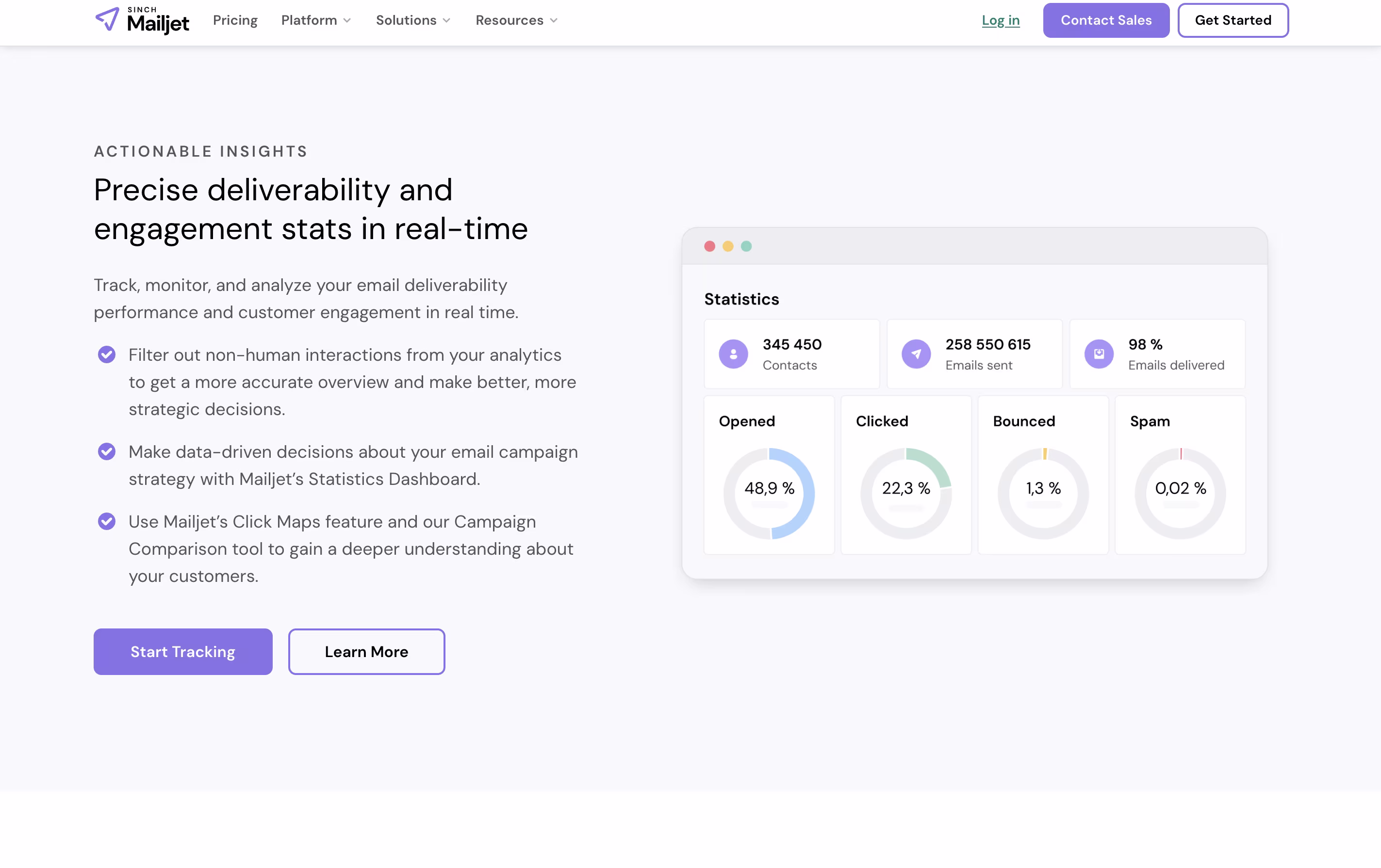 Mailjet screenshot 5