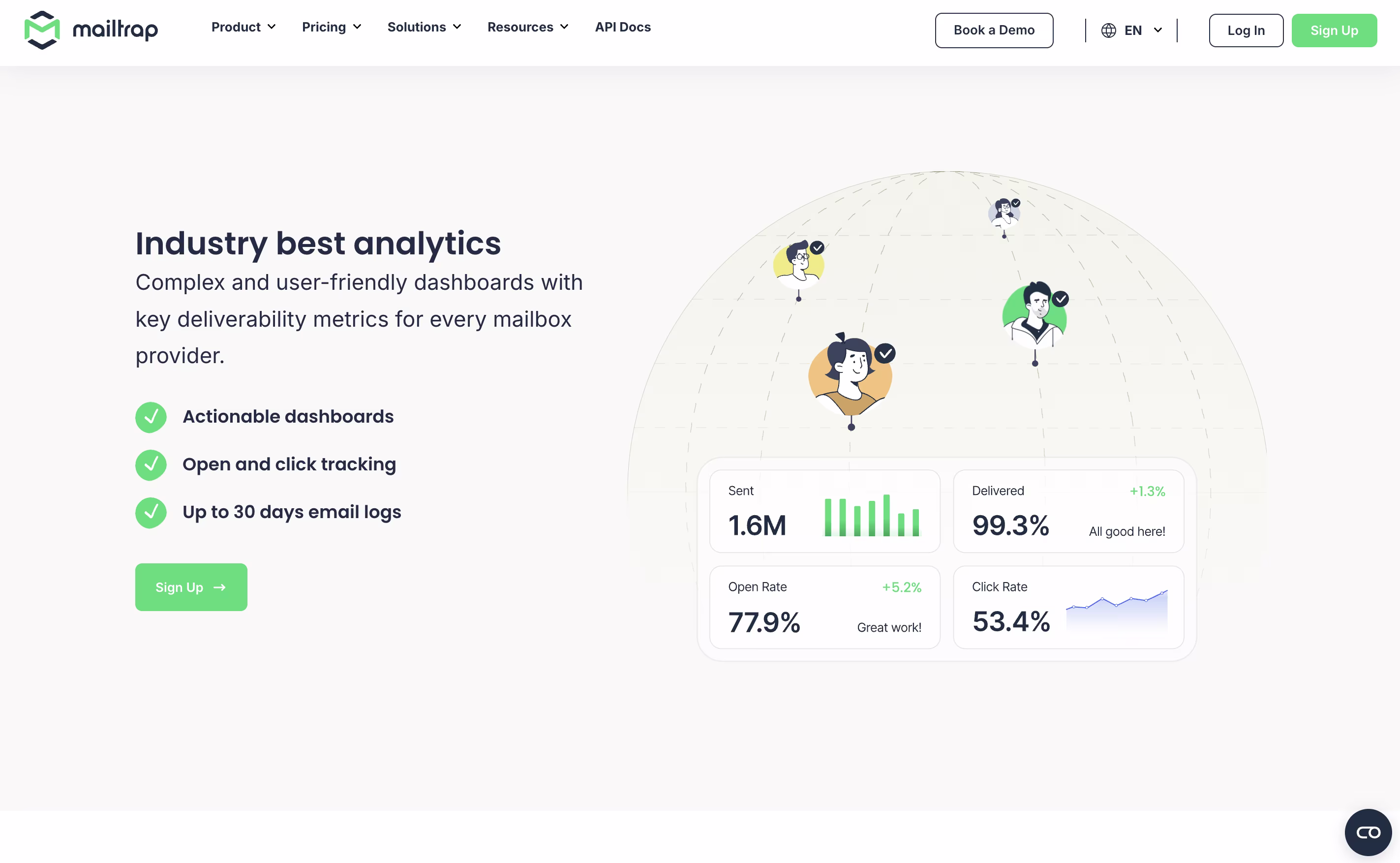 Mailtrap screenshot 2