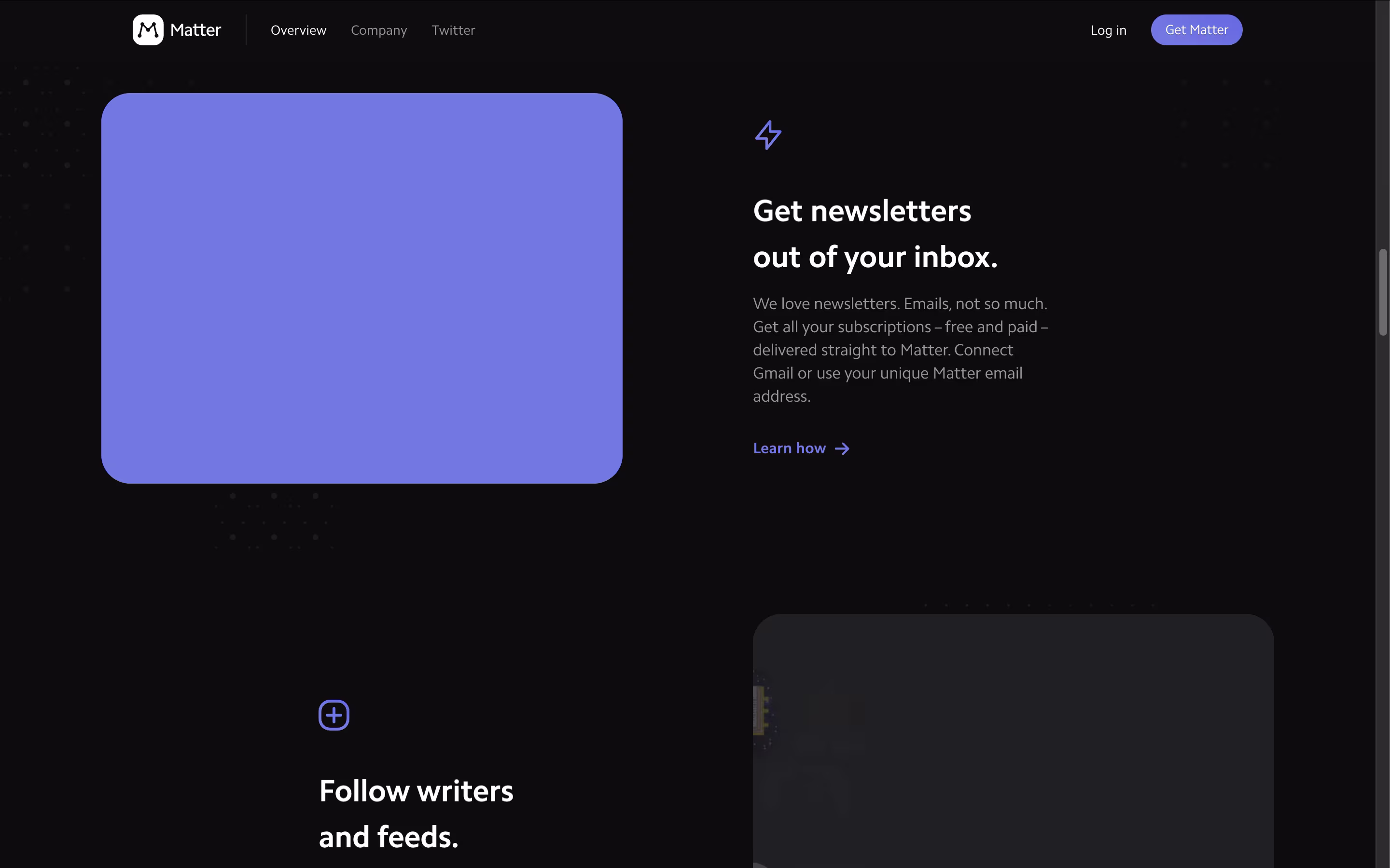 Matter screenshot 3