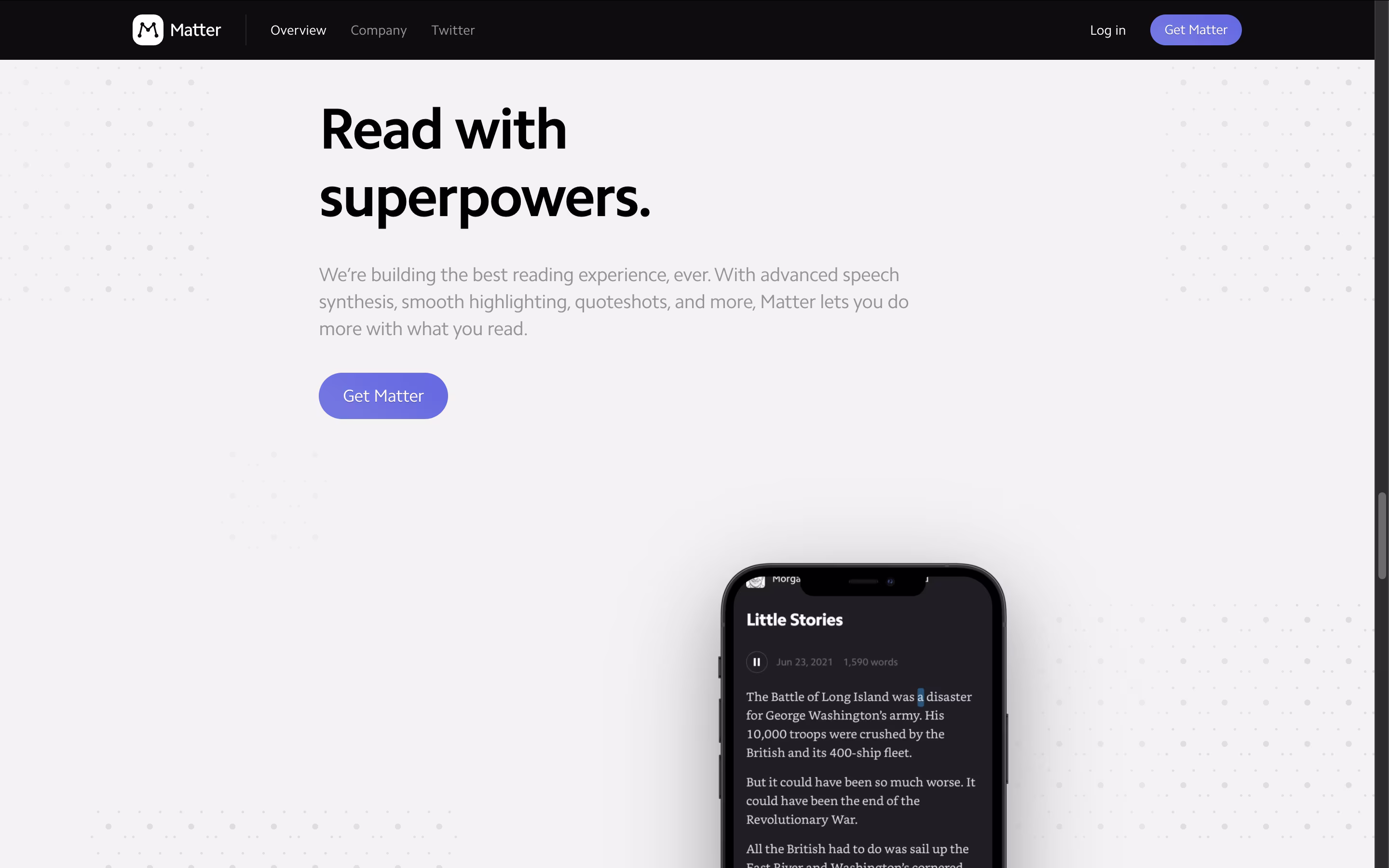 Matter screenshot 4