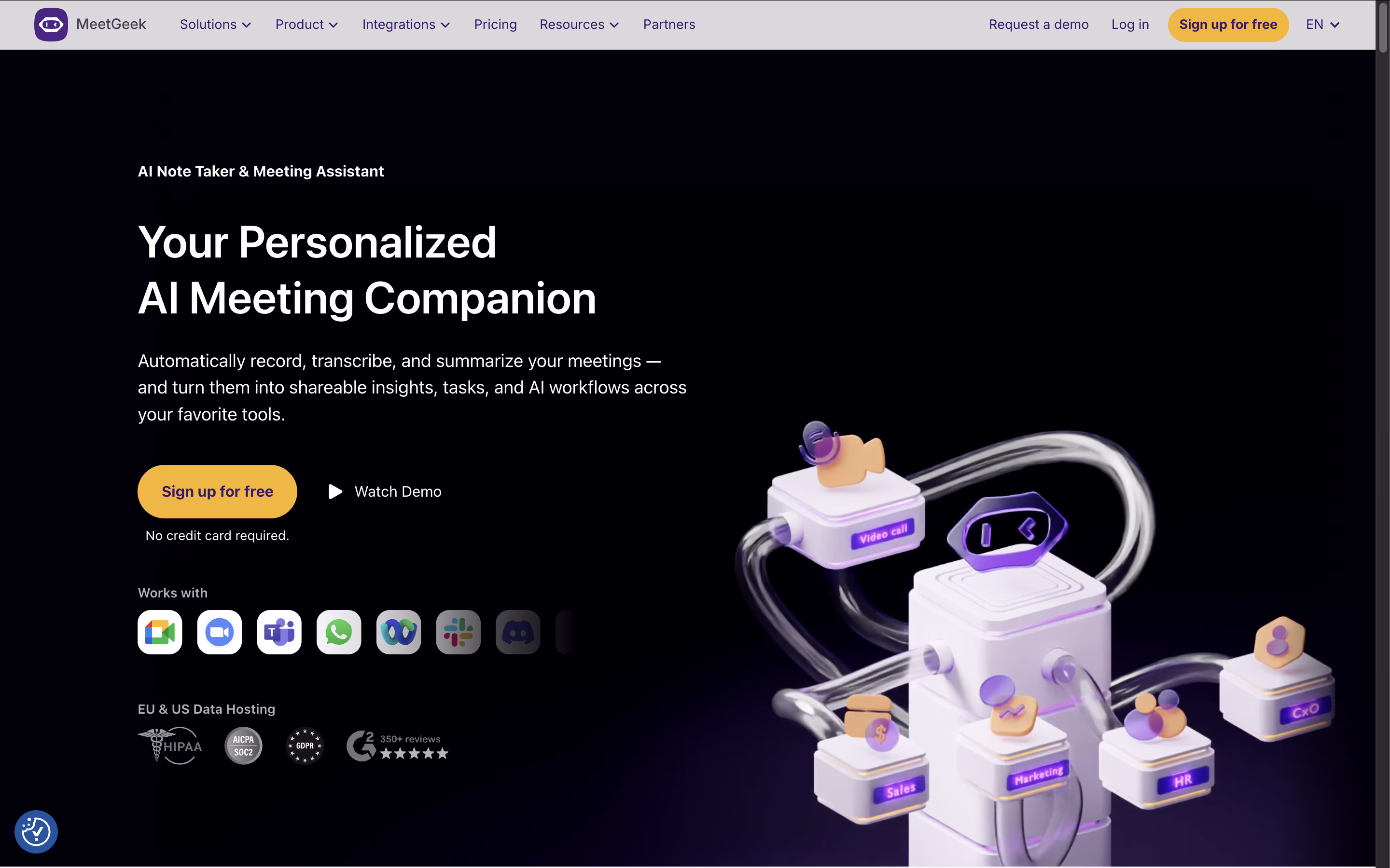 MeetGeek screenshot