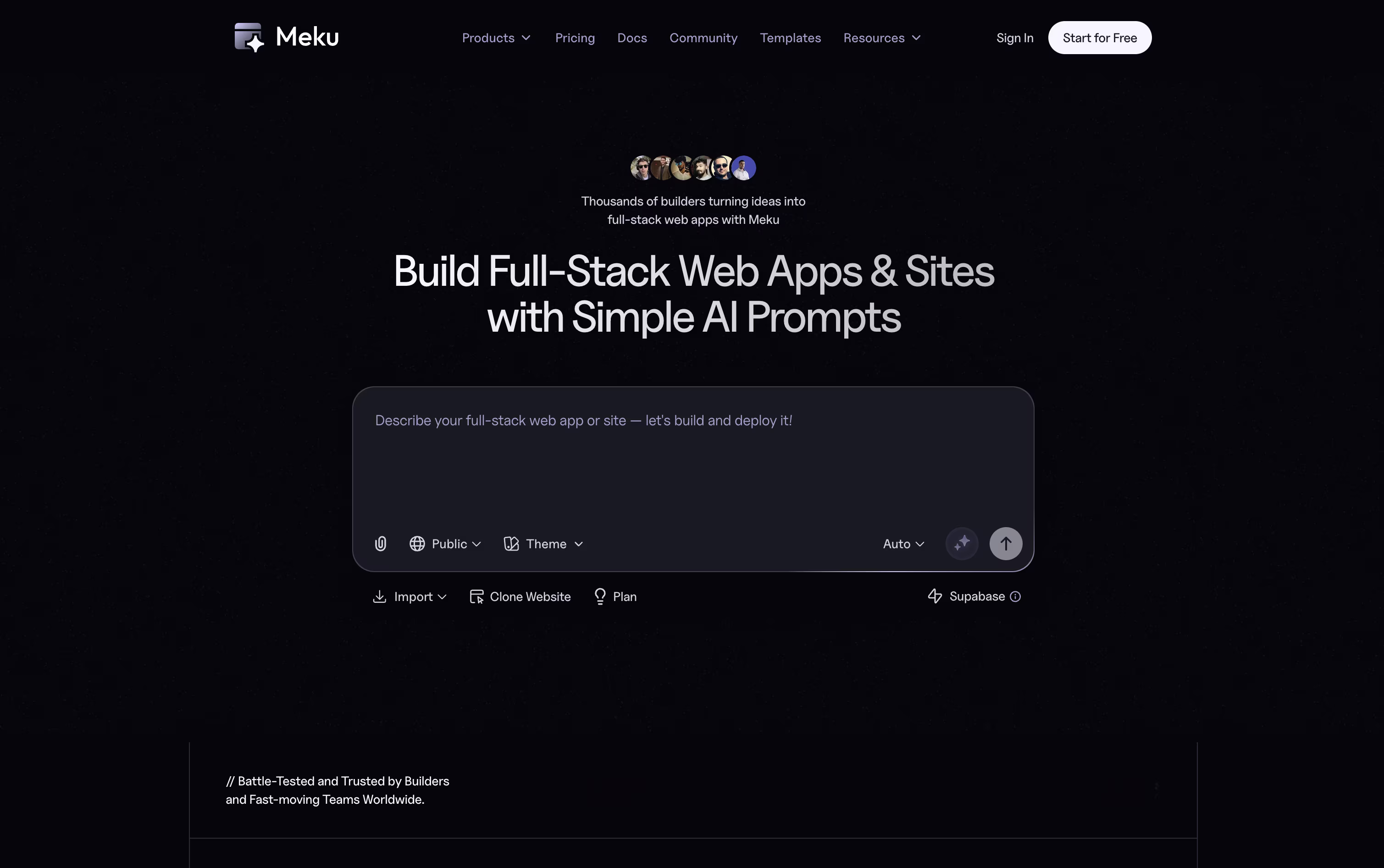 Meku screenshot