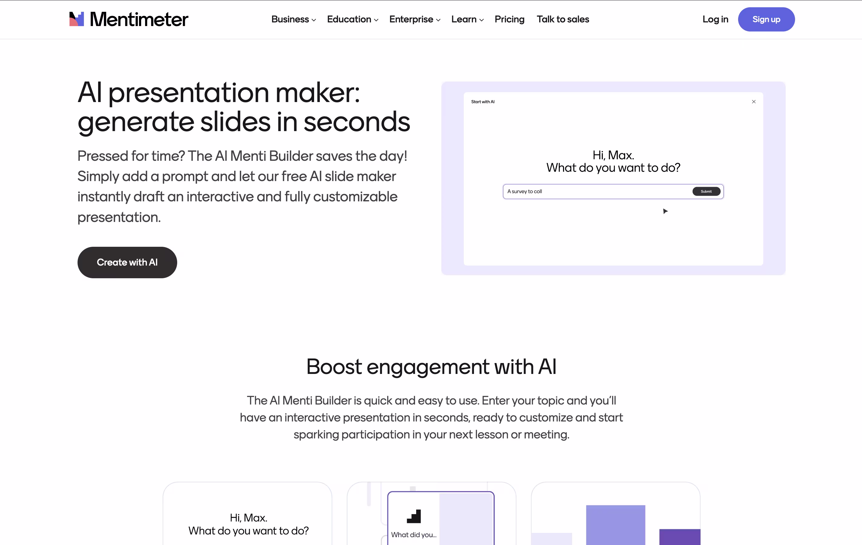 Mentimeter screenshot 6