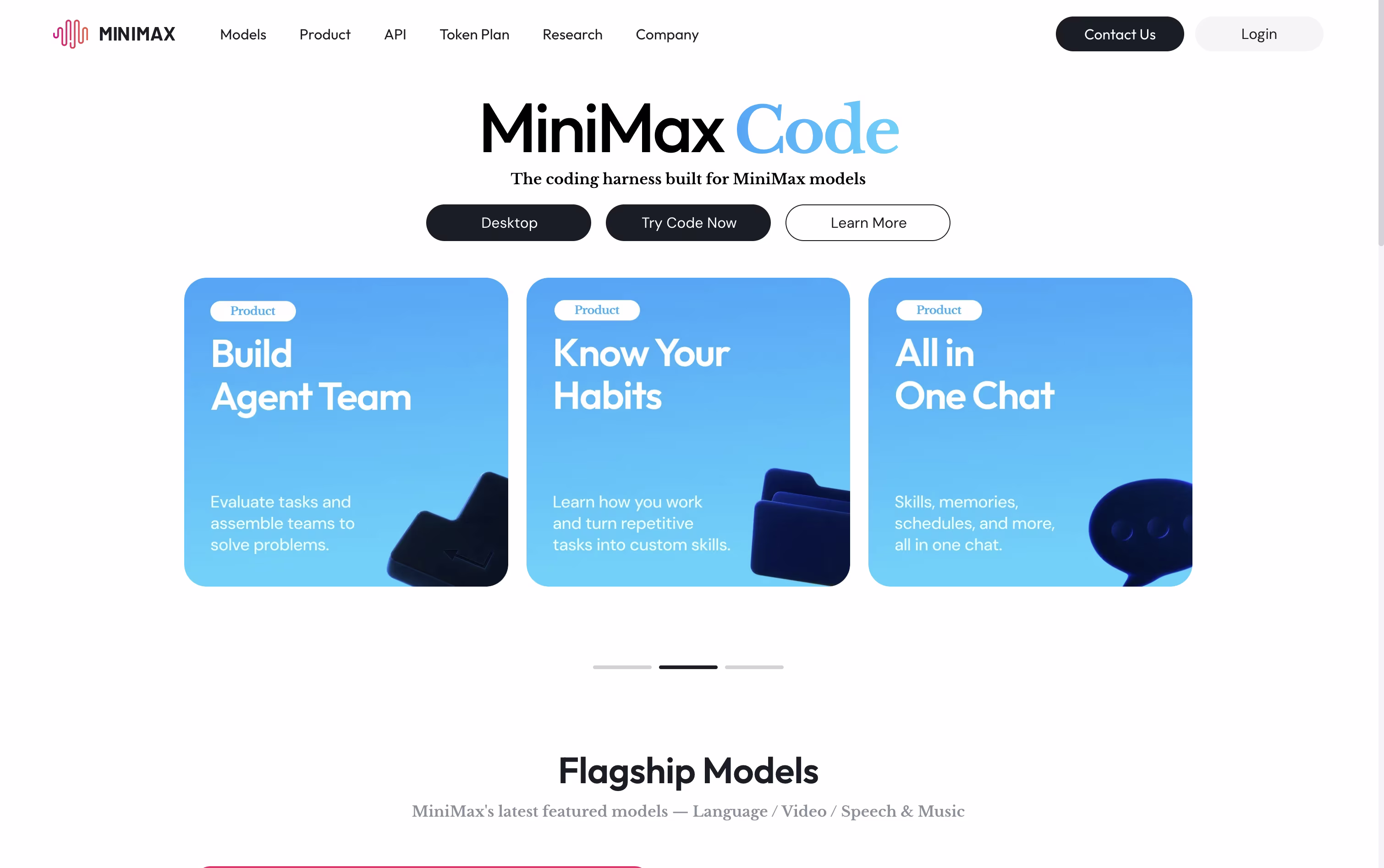 MiniMax screenshot 2