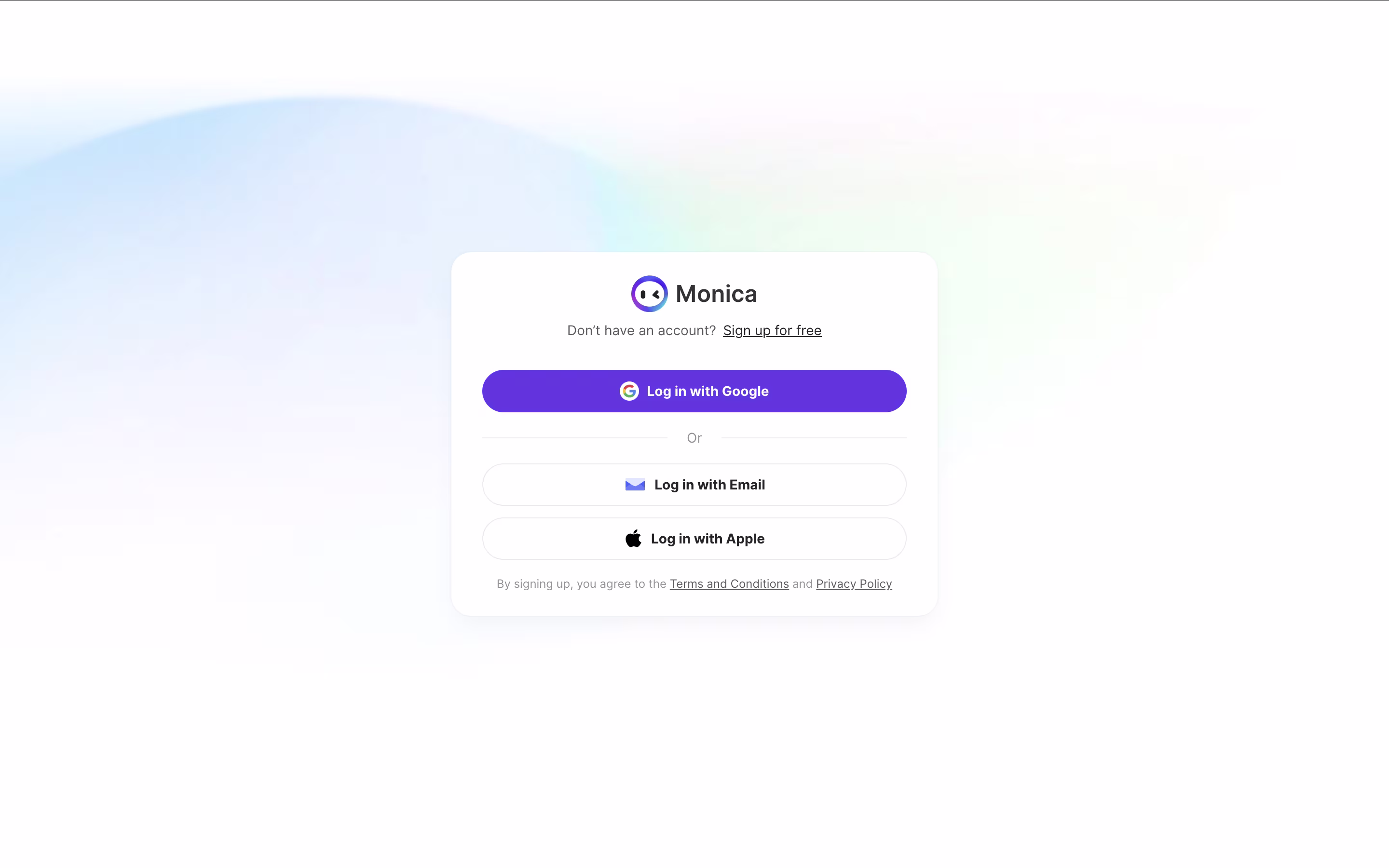 Monica screenshot 7