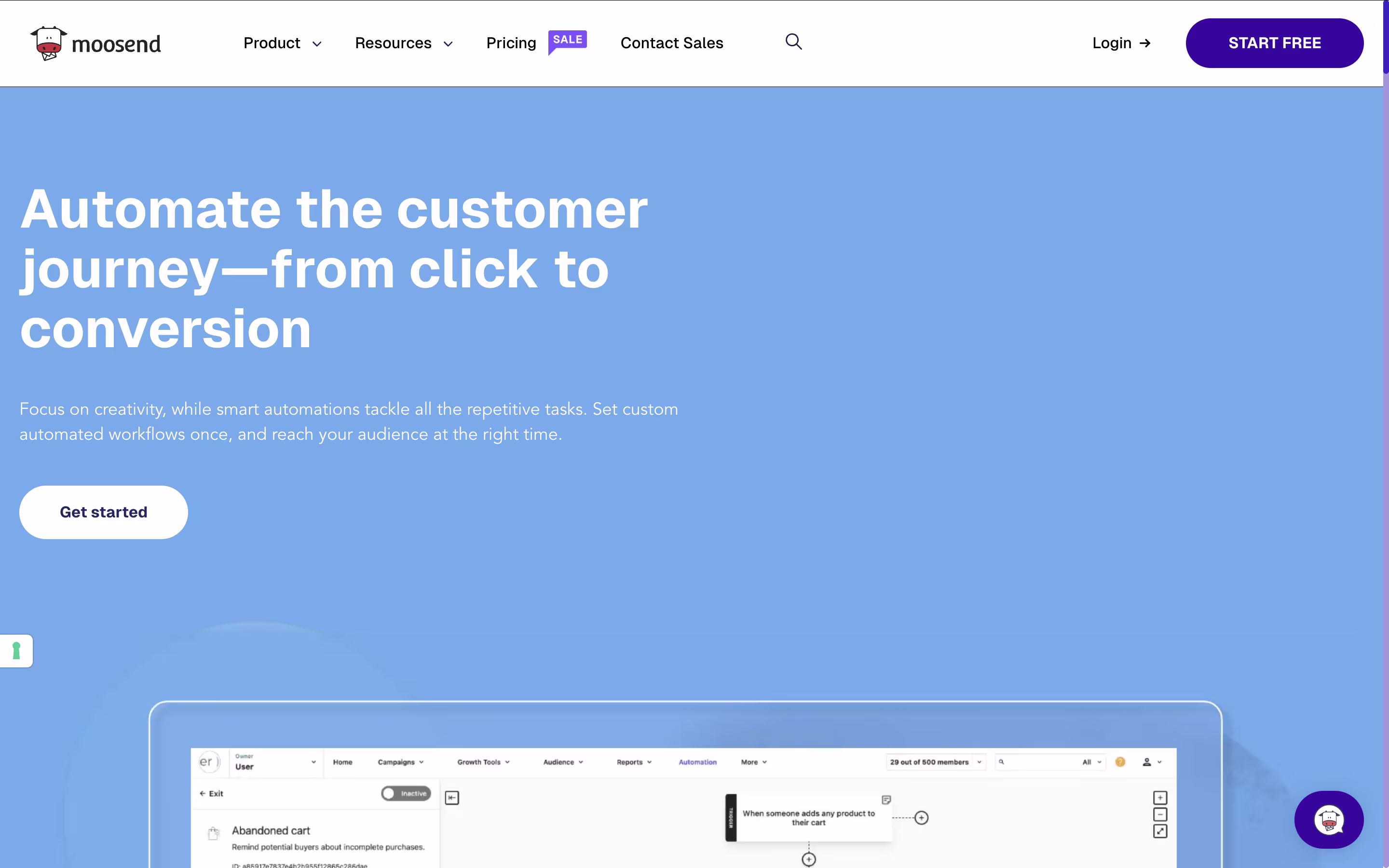 Moosend screenshot 5