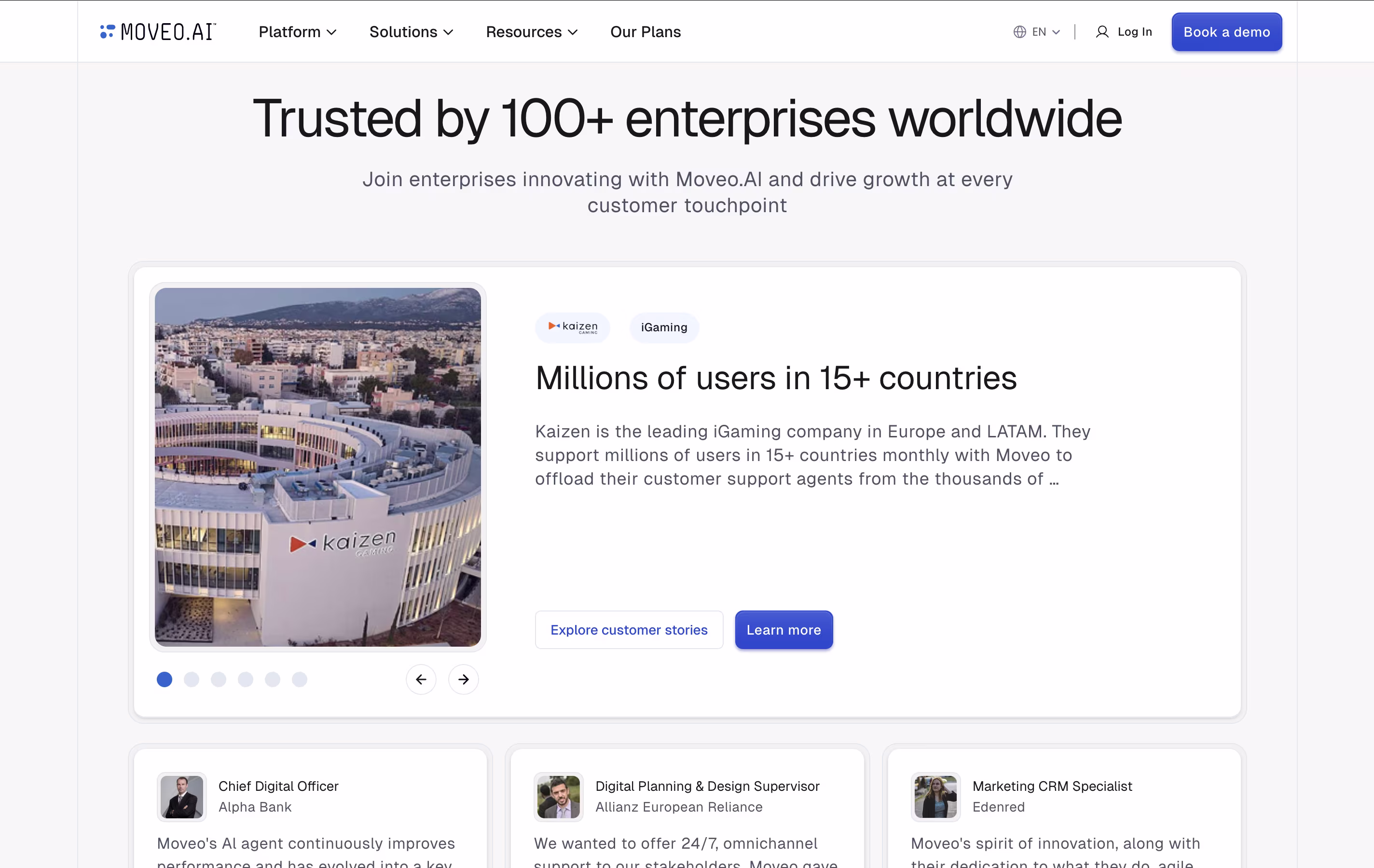 Moveo.AI screenshot 2