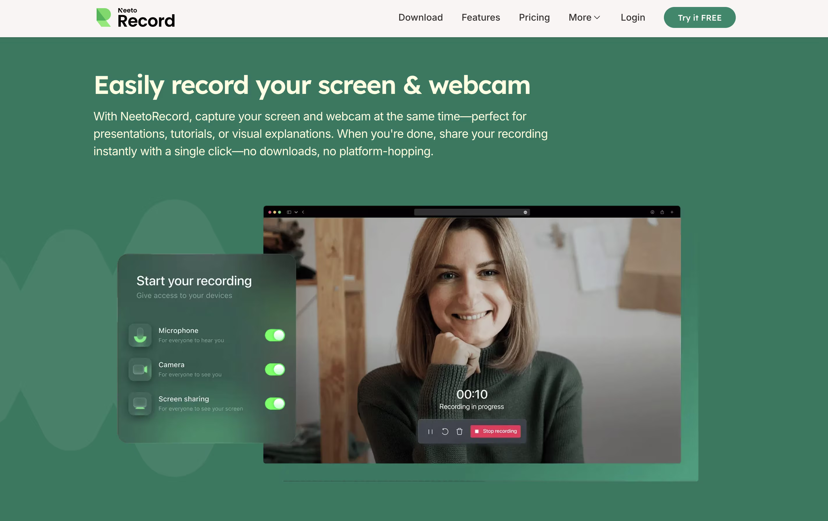 NeetoRecord screenshot 2