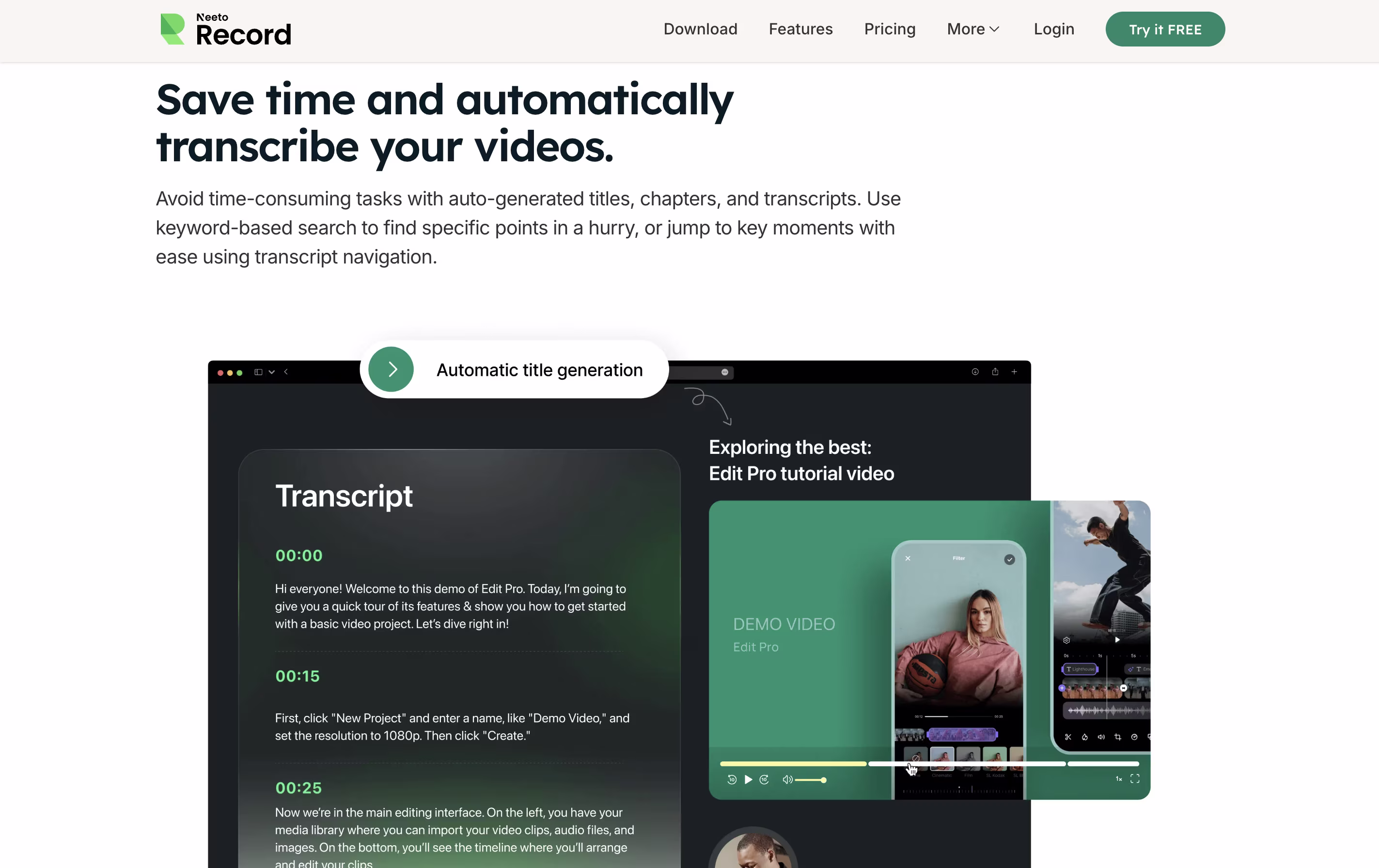 NeetoRecord screenshot 4