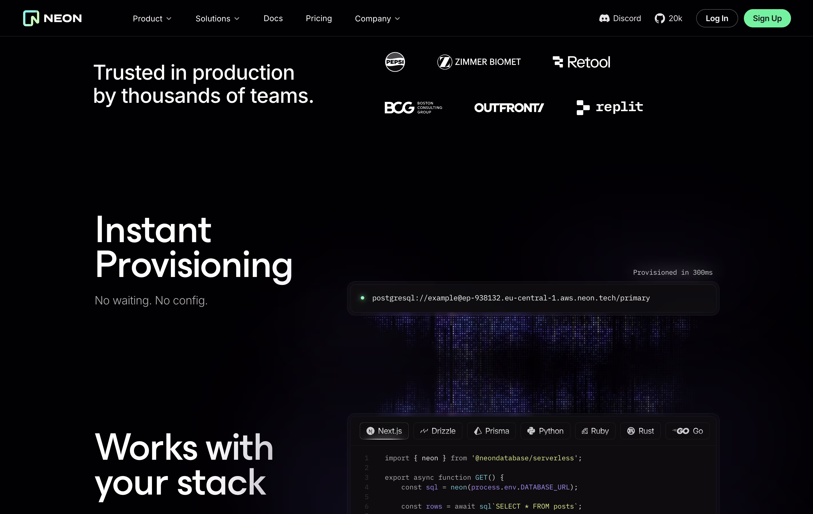 Neon screenshot 2