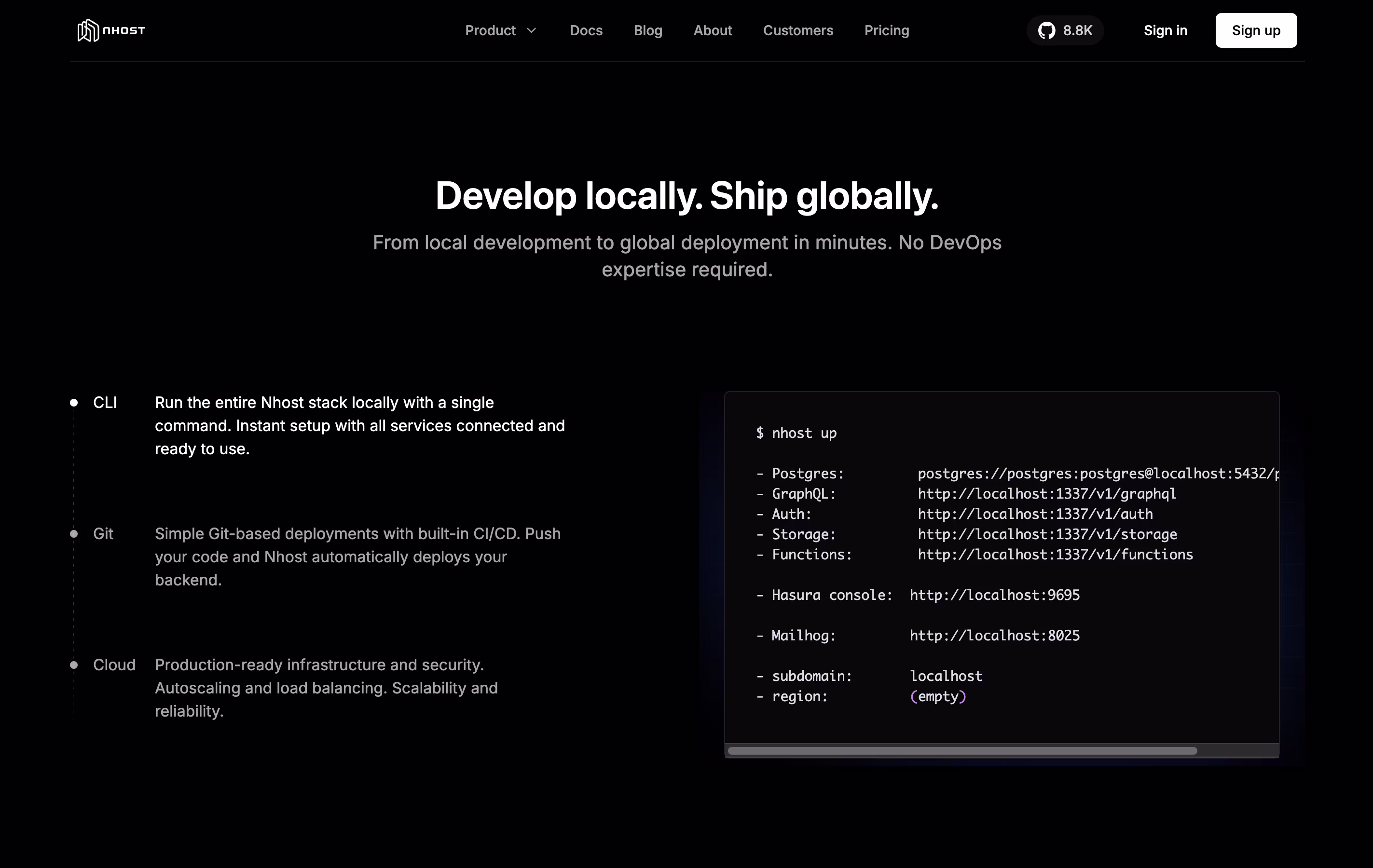 Nhost screenshot 4