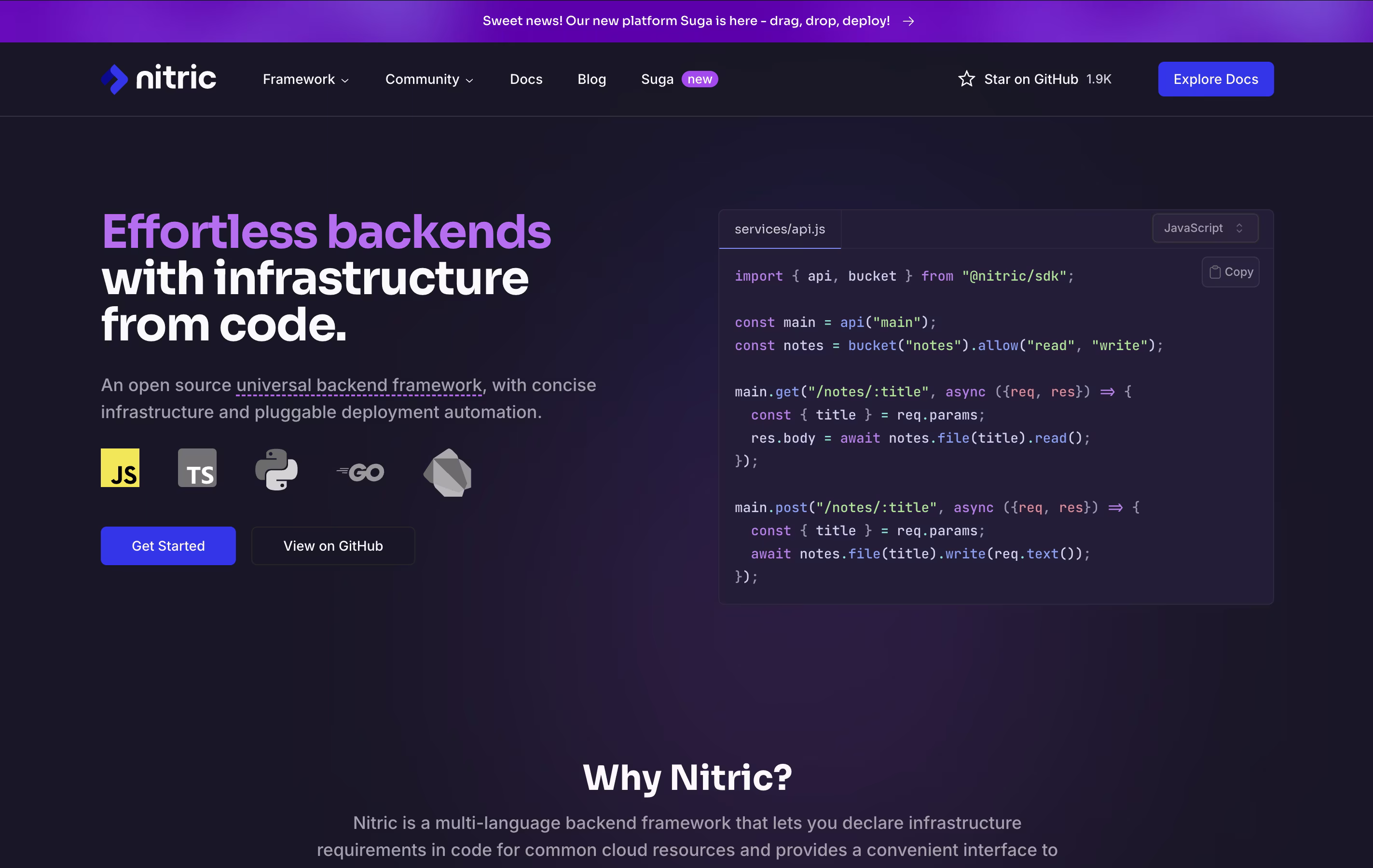 Nitric screenshot Nitric screenshot