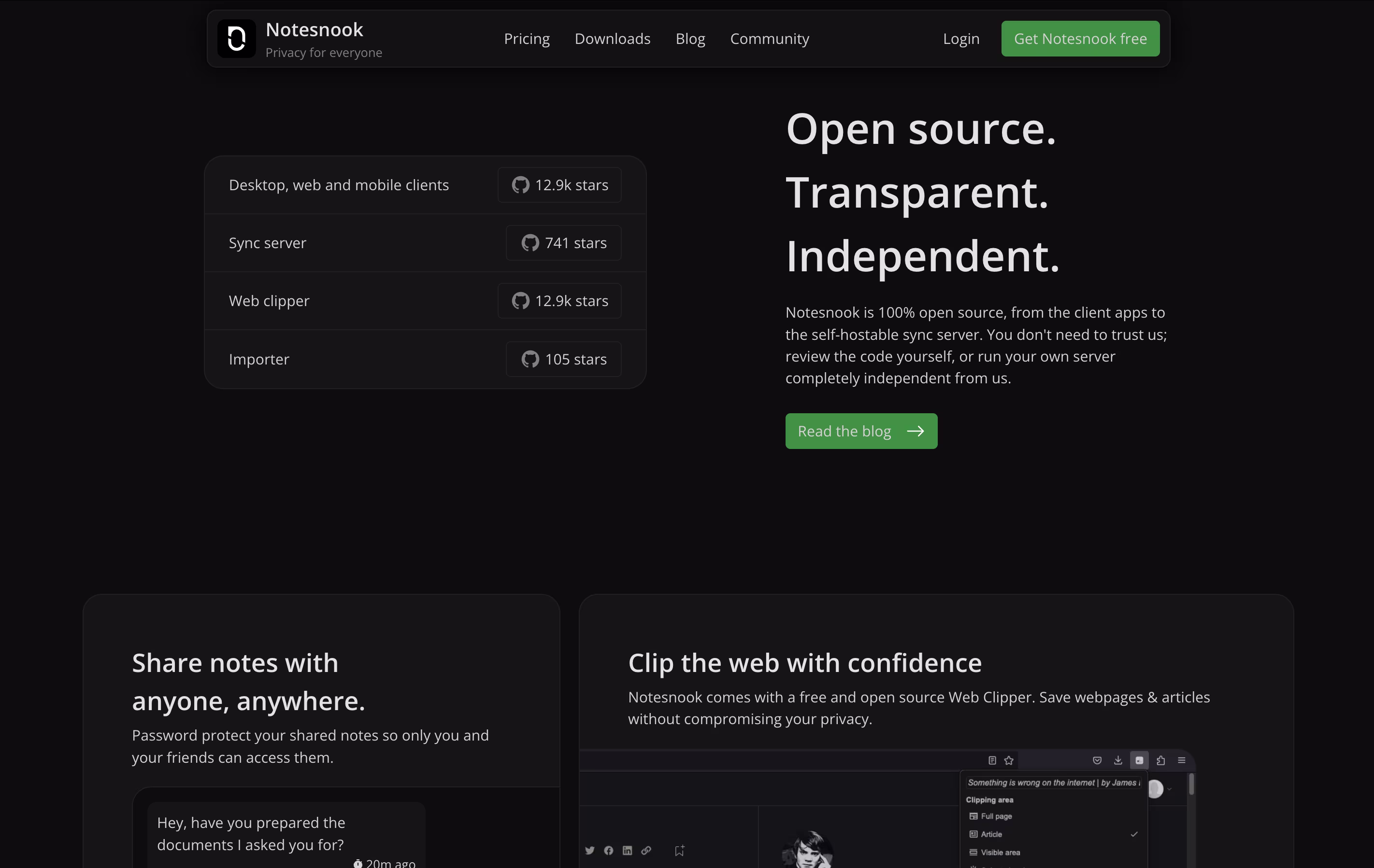 Notesnook screenshot 4