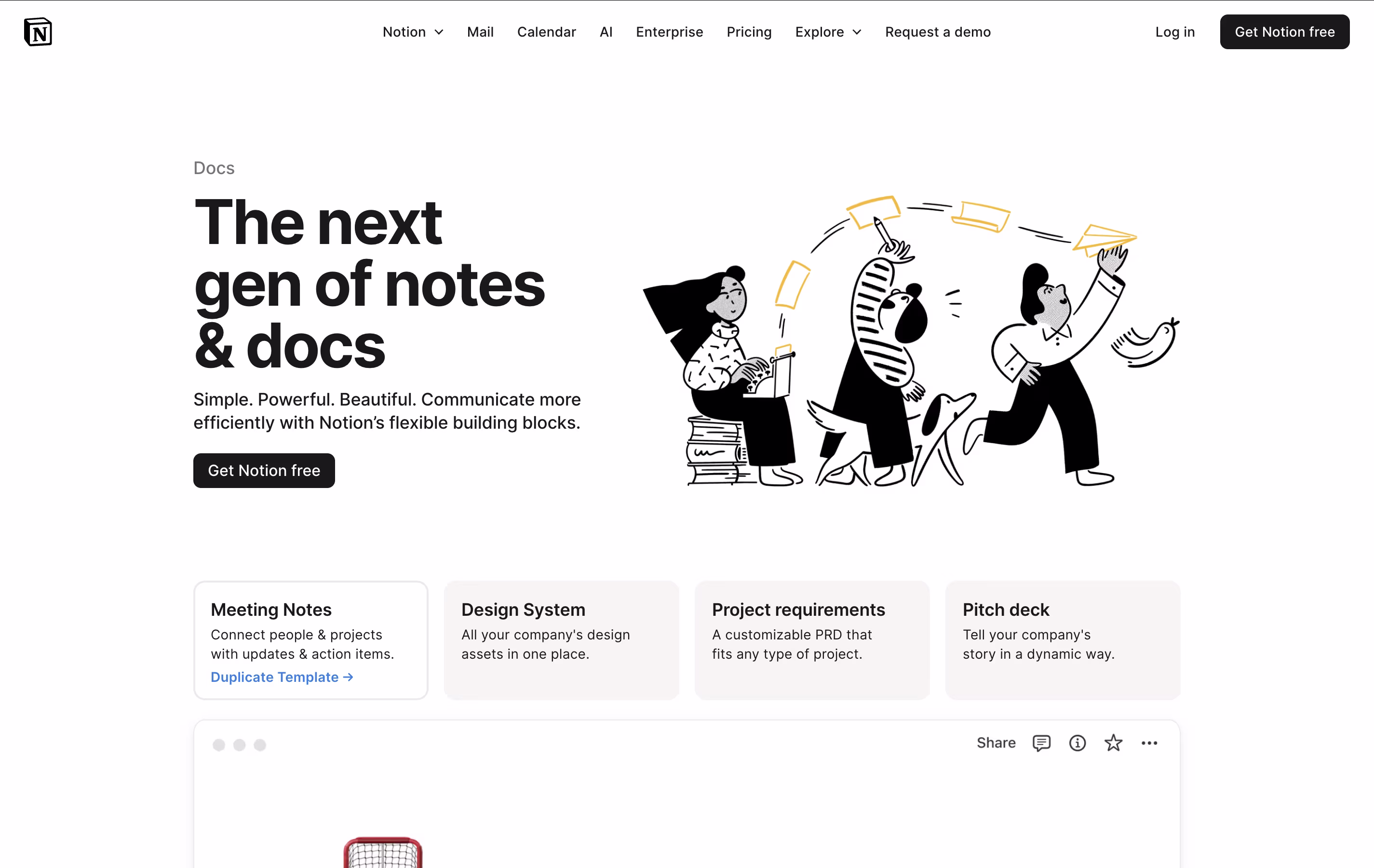 Notion screenshot 5