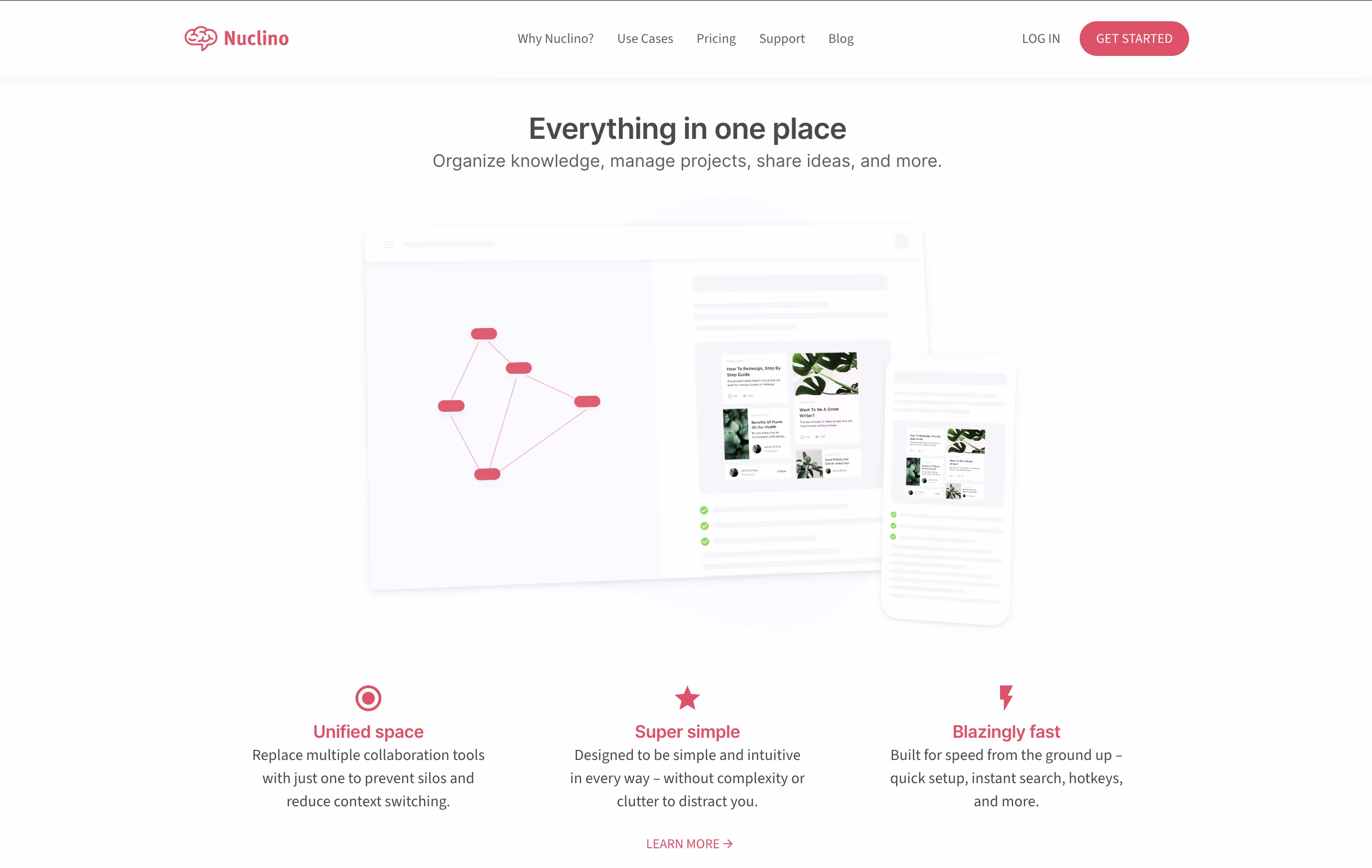 Nuclino screenshot 2
