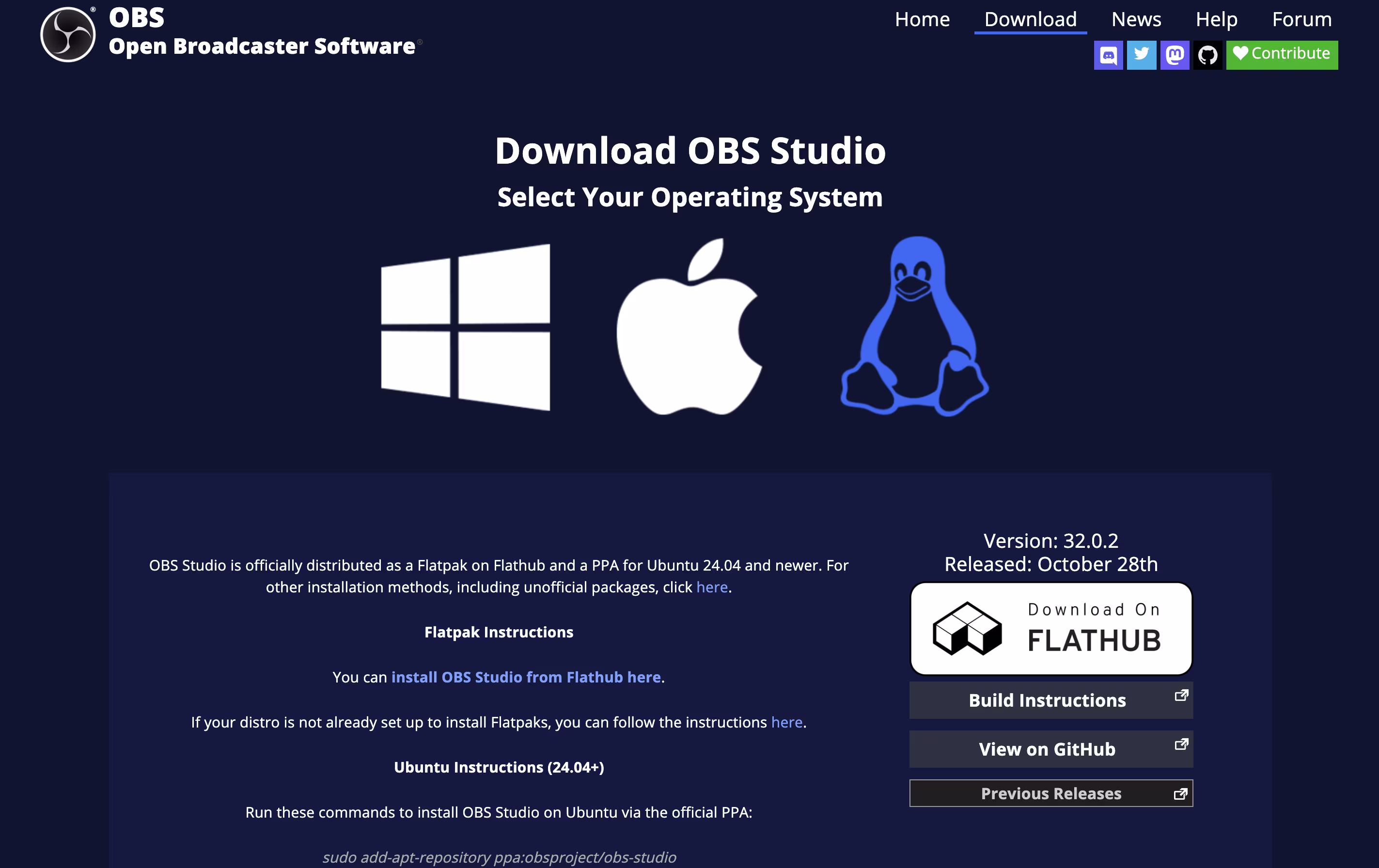 OBS Studio screenshot 4