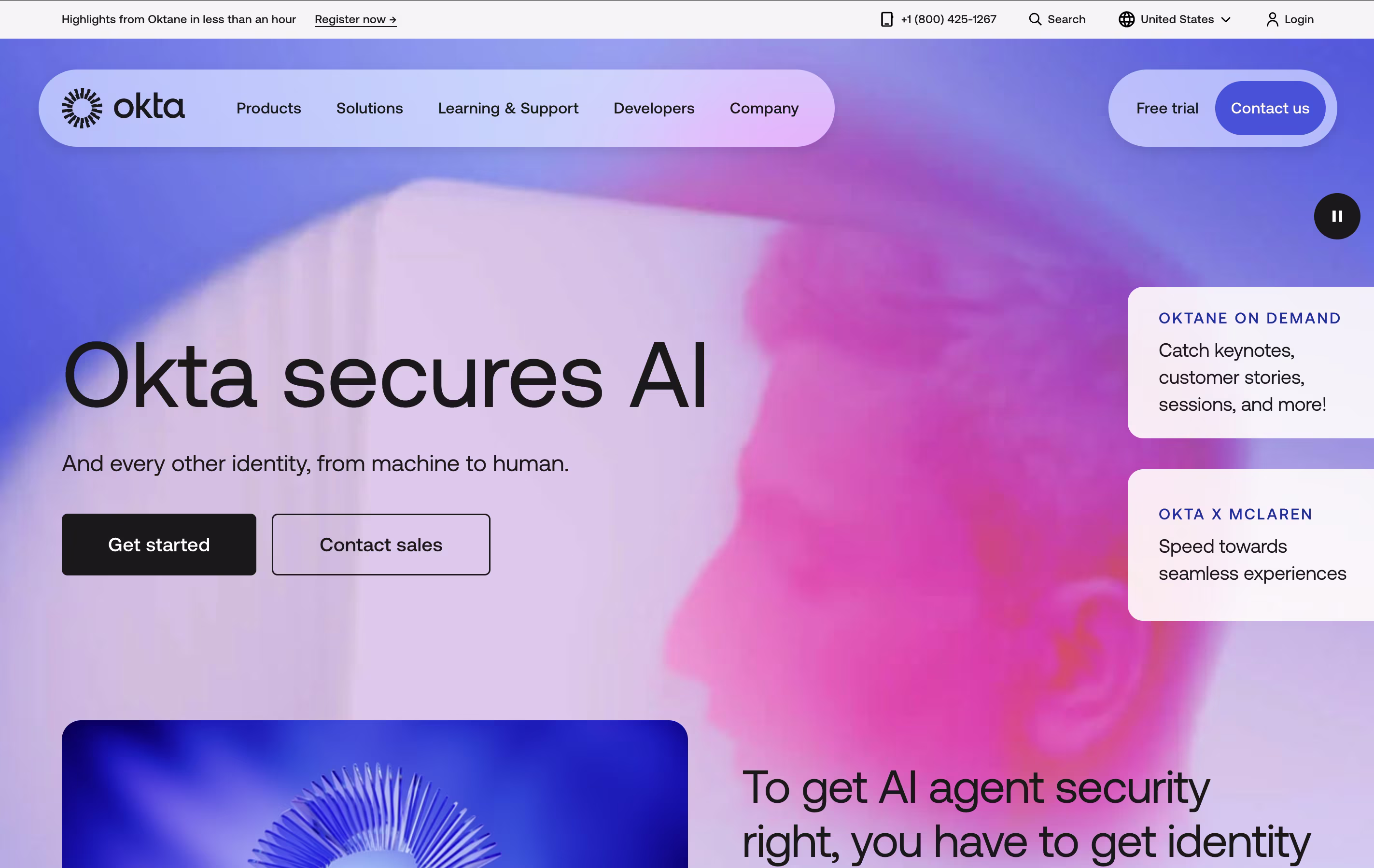 Okta screenshot
