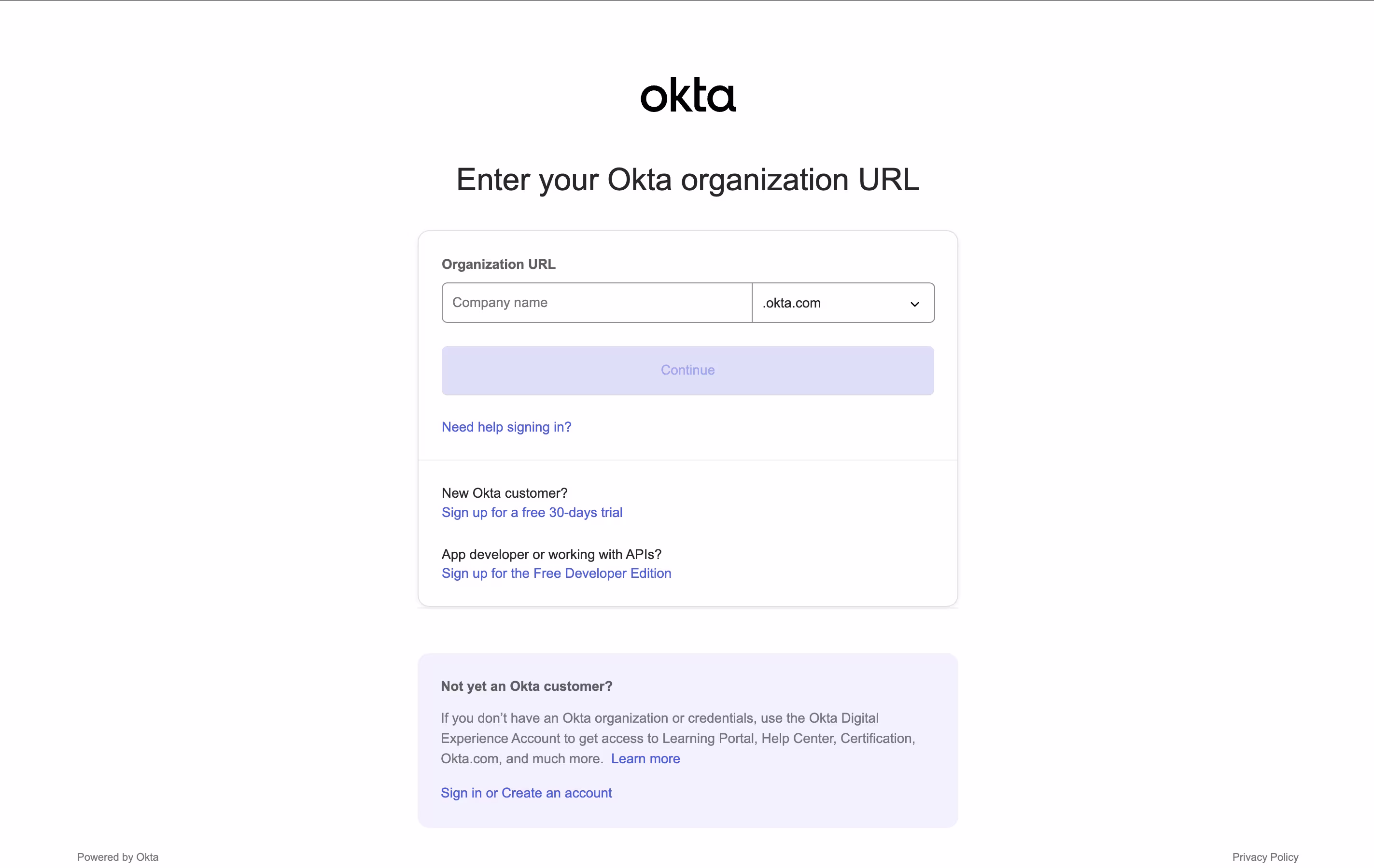 Okta screenshot 8