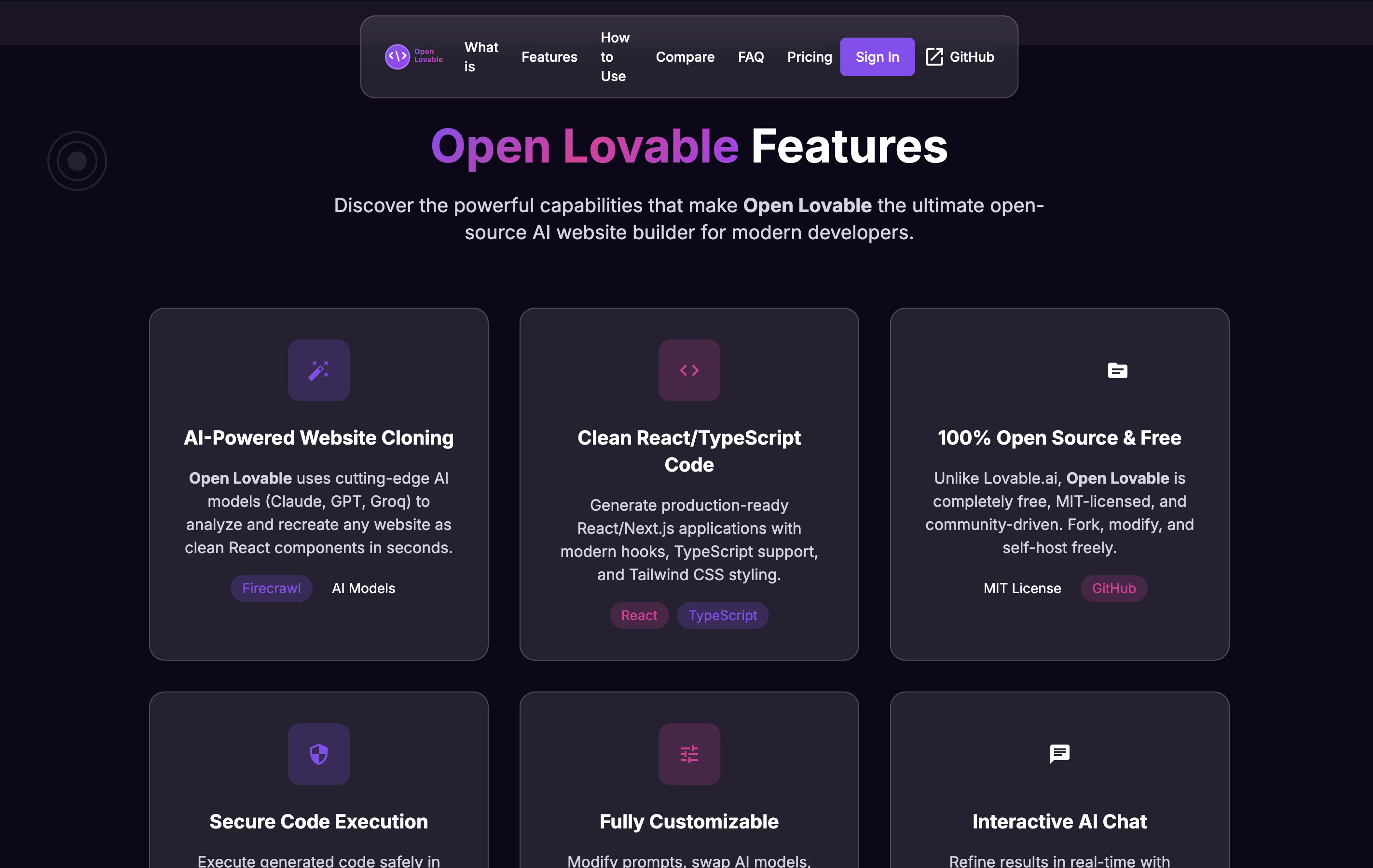 Open Lovable screenshot 3