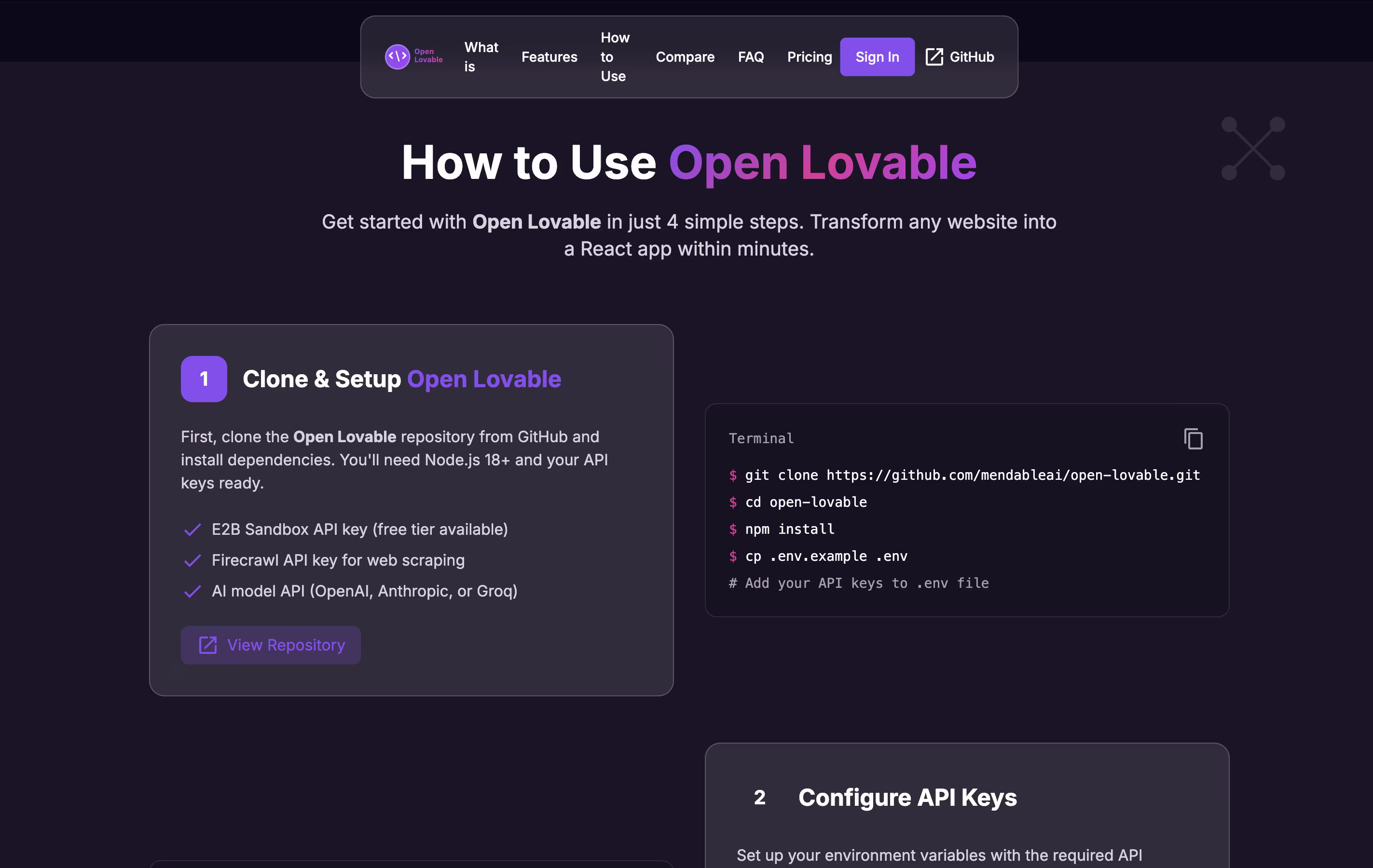Open Lovable screenshot 4