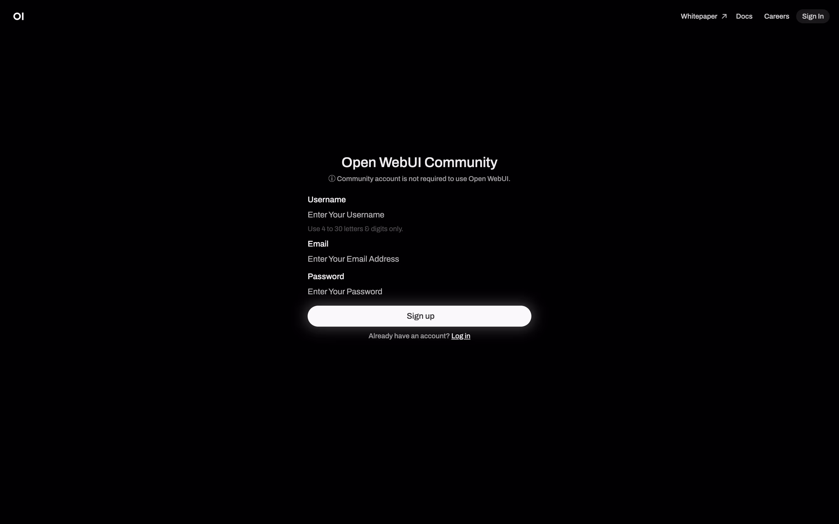 Open WebUI screenshot 3