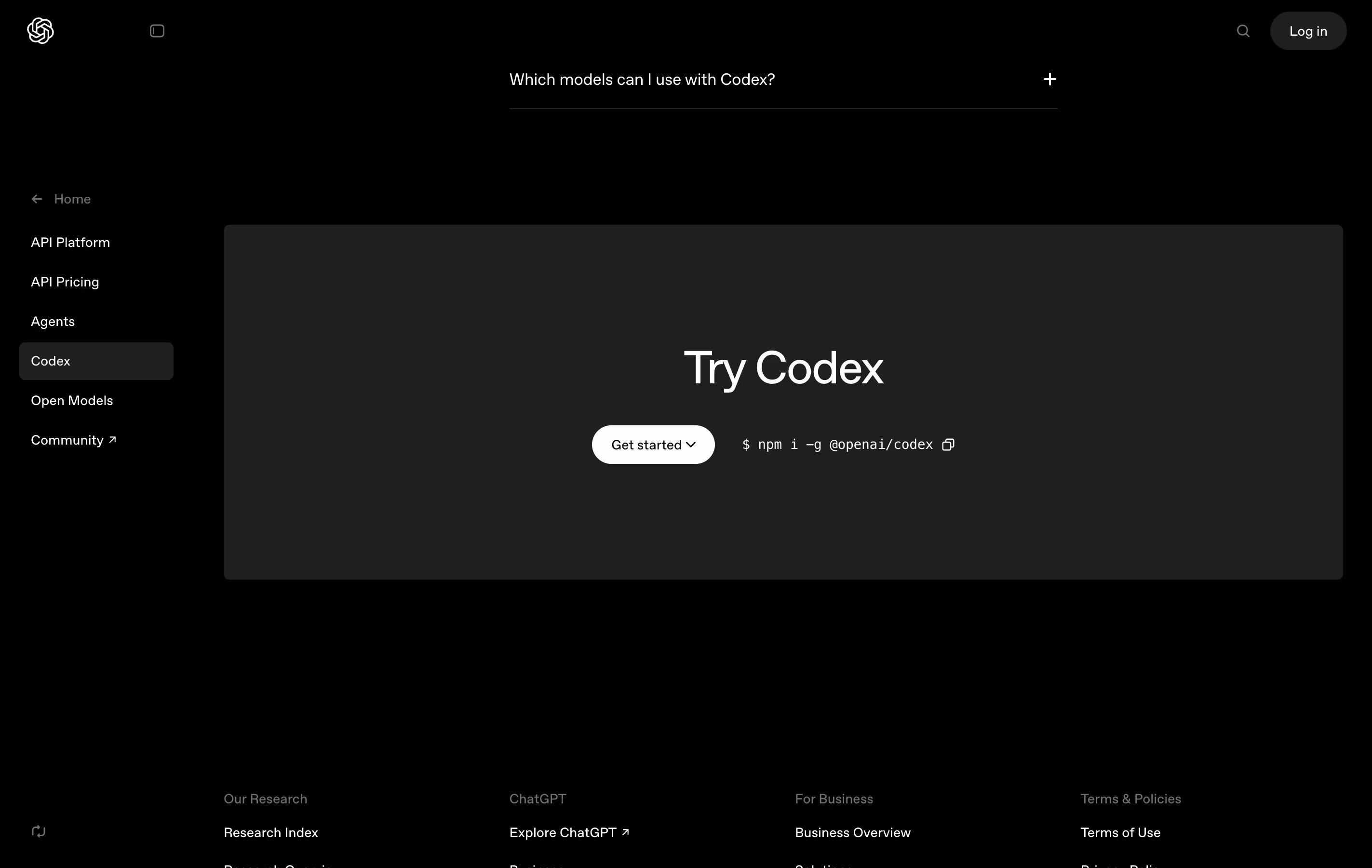 OpenAI Codex screenshot 4