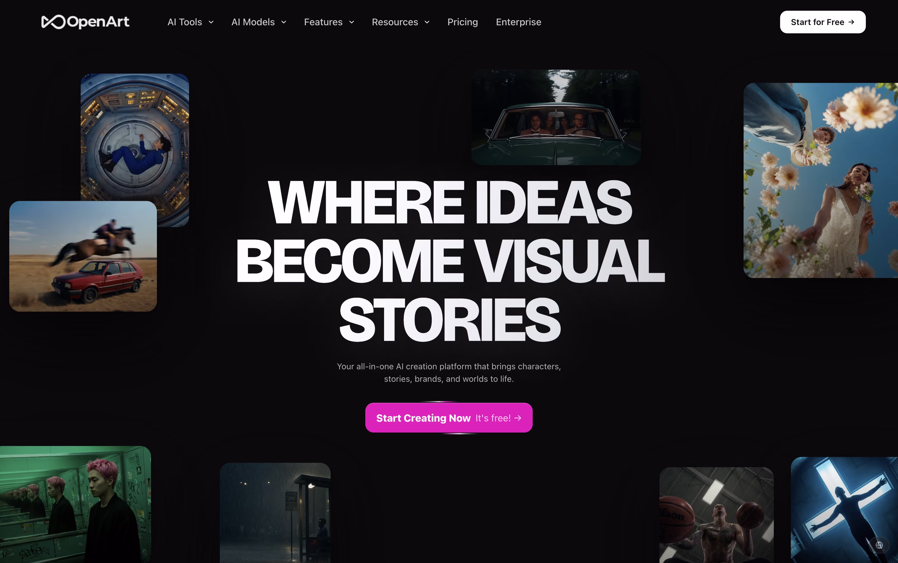 OpenArt screenshot