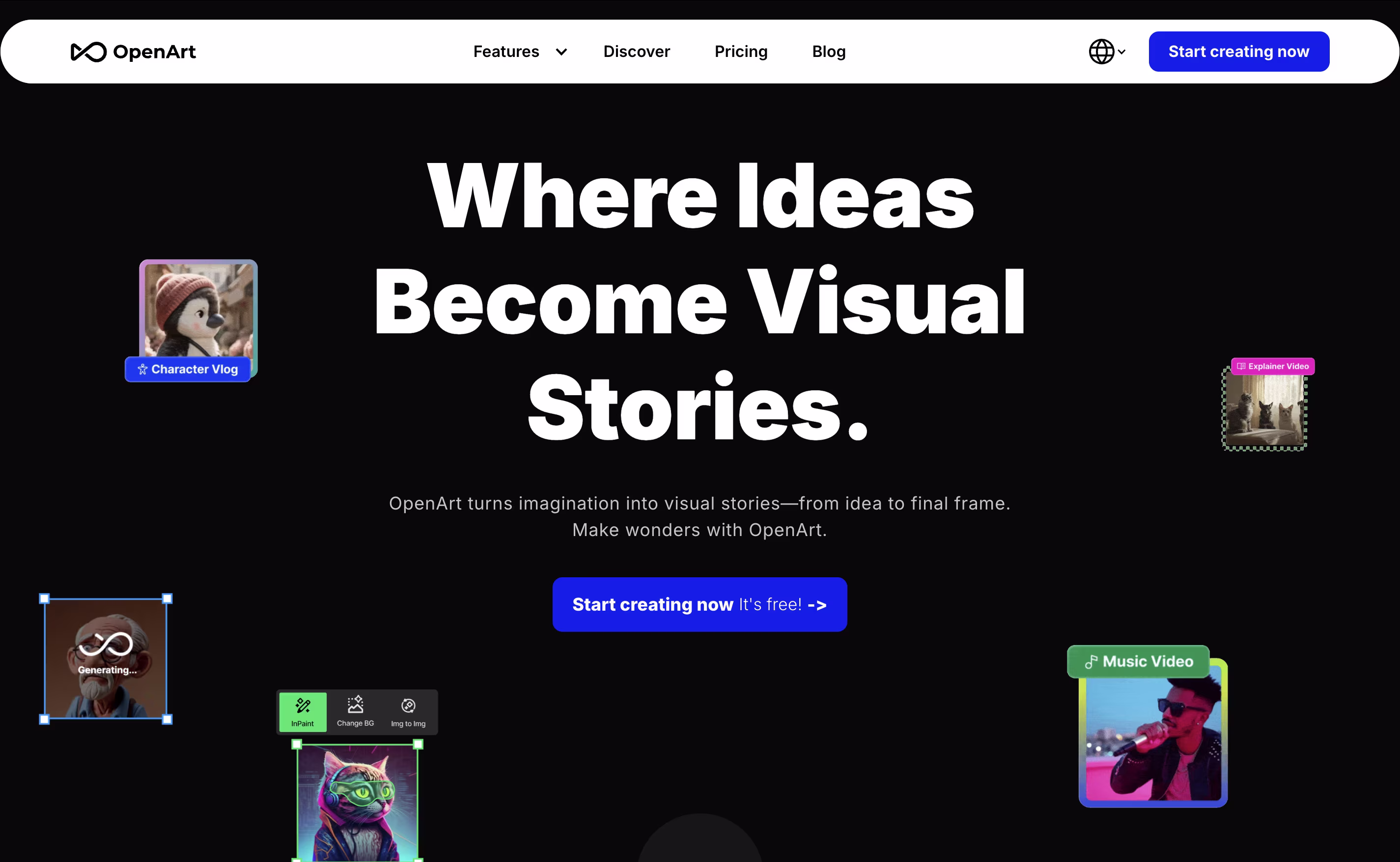 OpenArt AI screenshot OpenArt AI screenshot