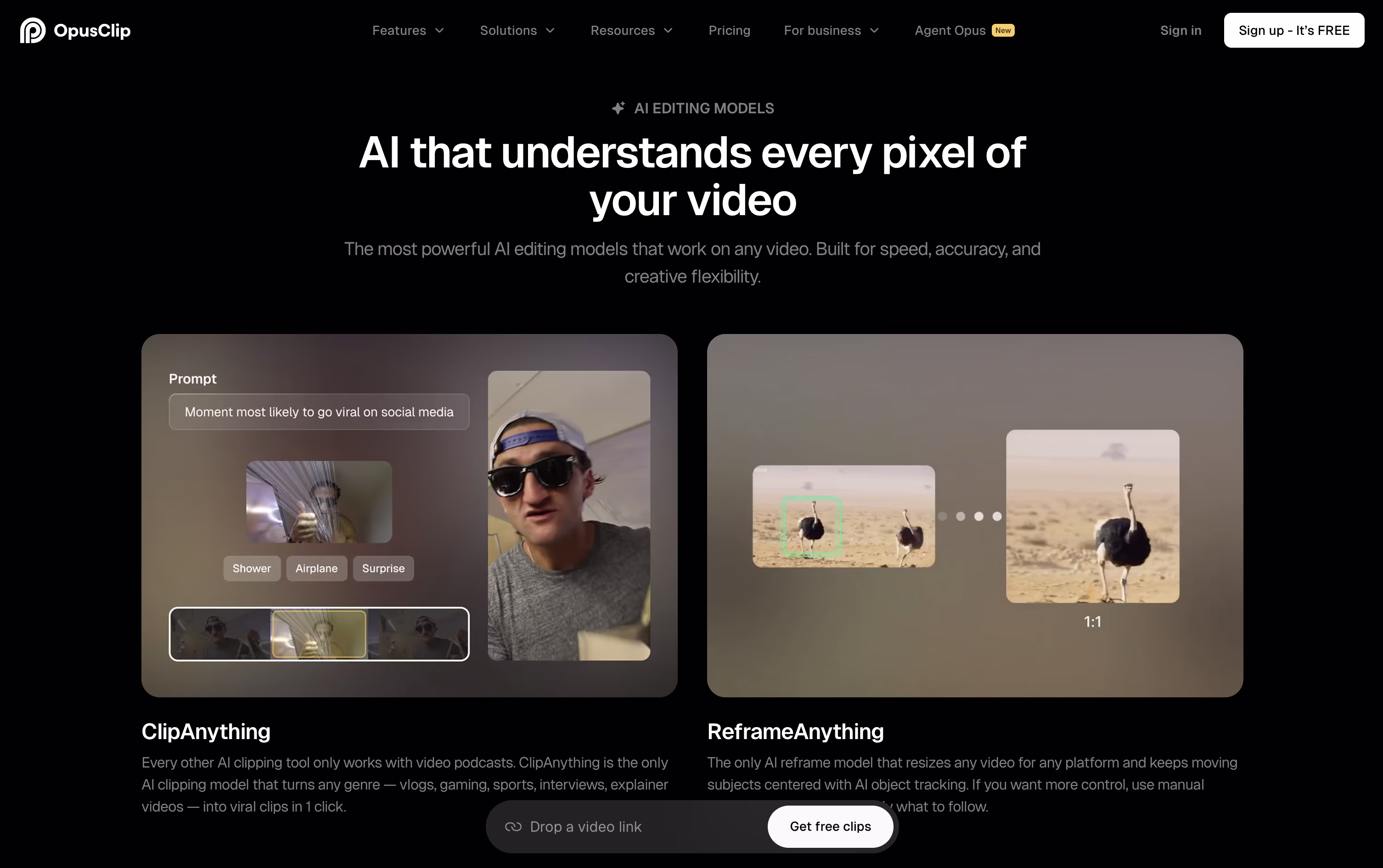 OpusClip screenshot 2