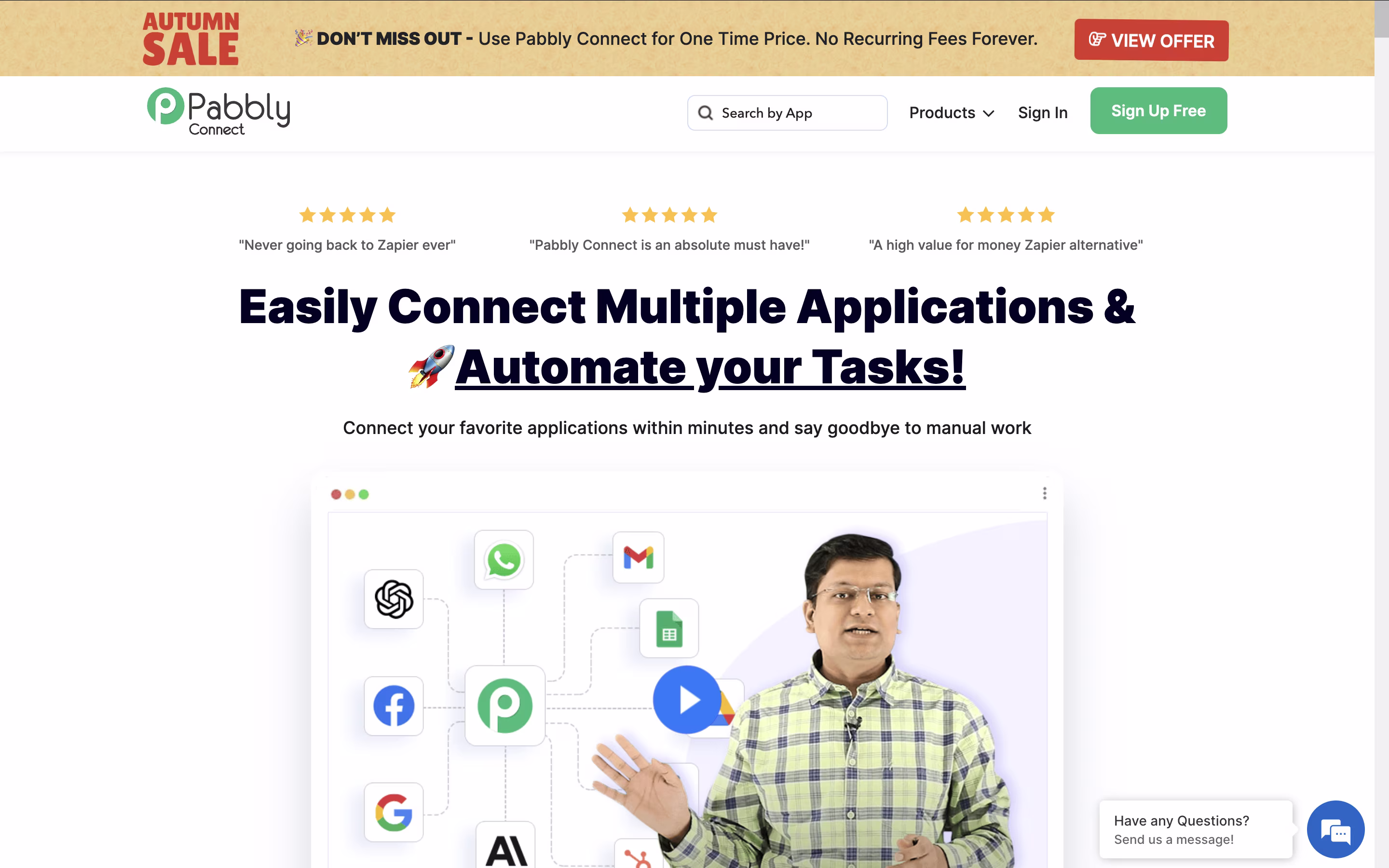 Pabbly Connect screenshot Pabbly Connect screenshot