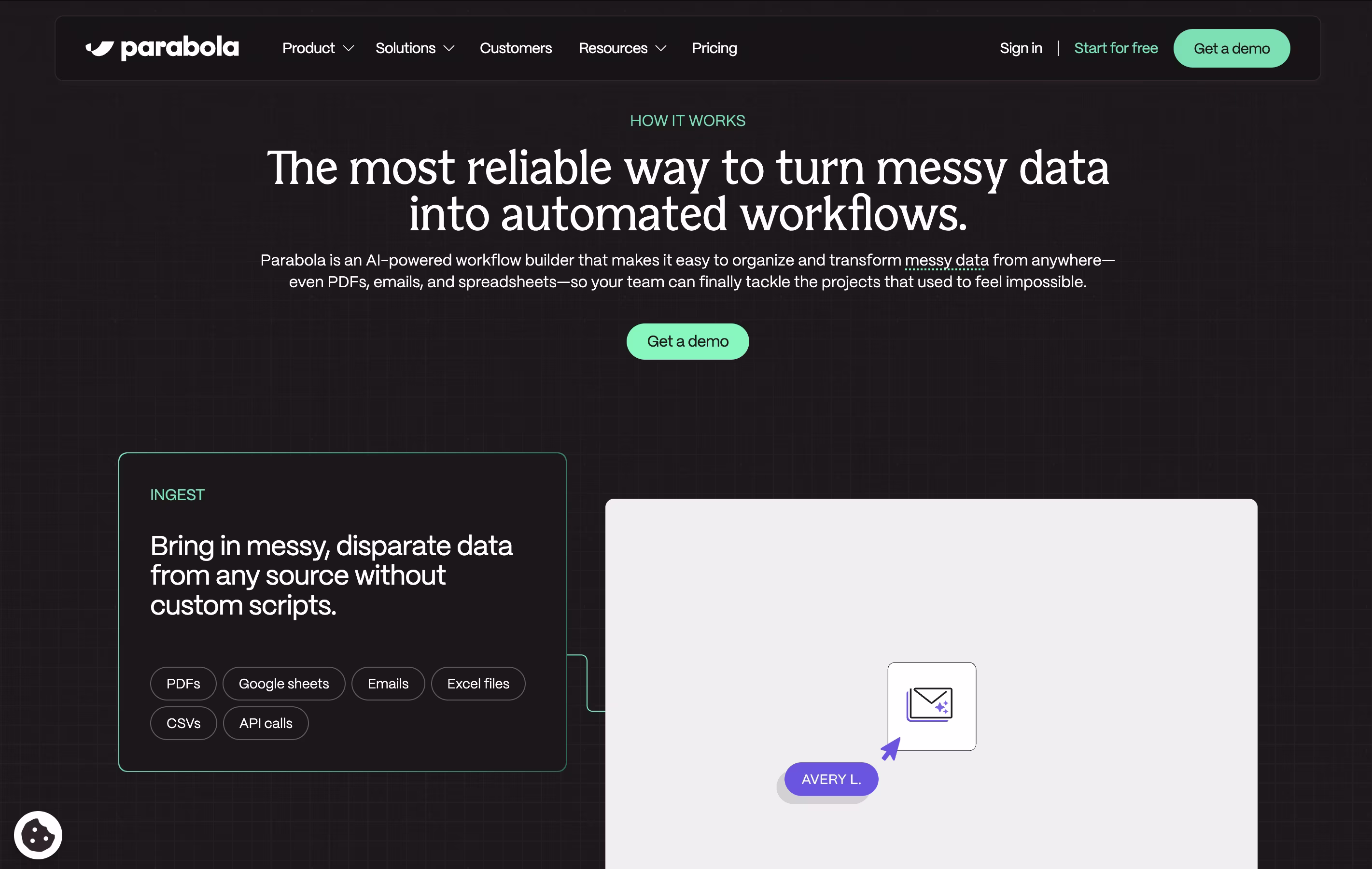 Parabola screenshot 3