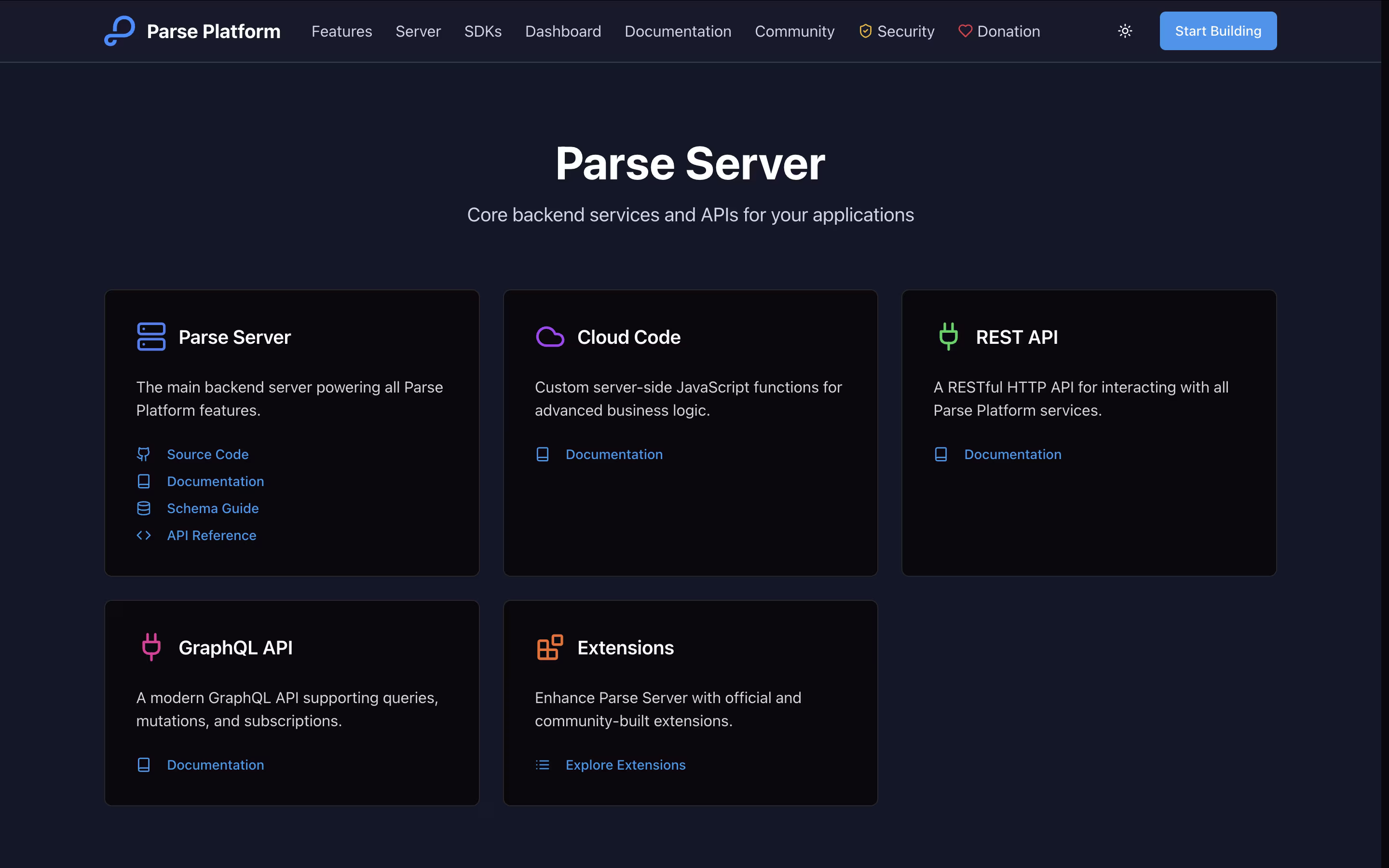 Parse Platform screenshot 3