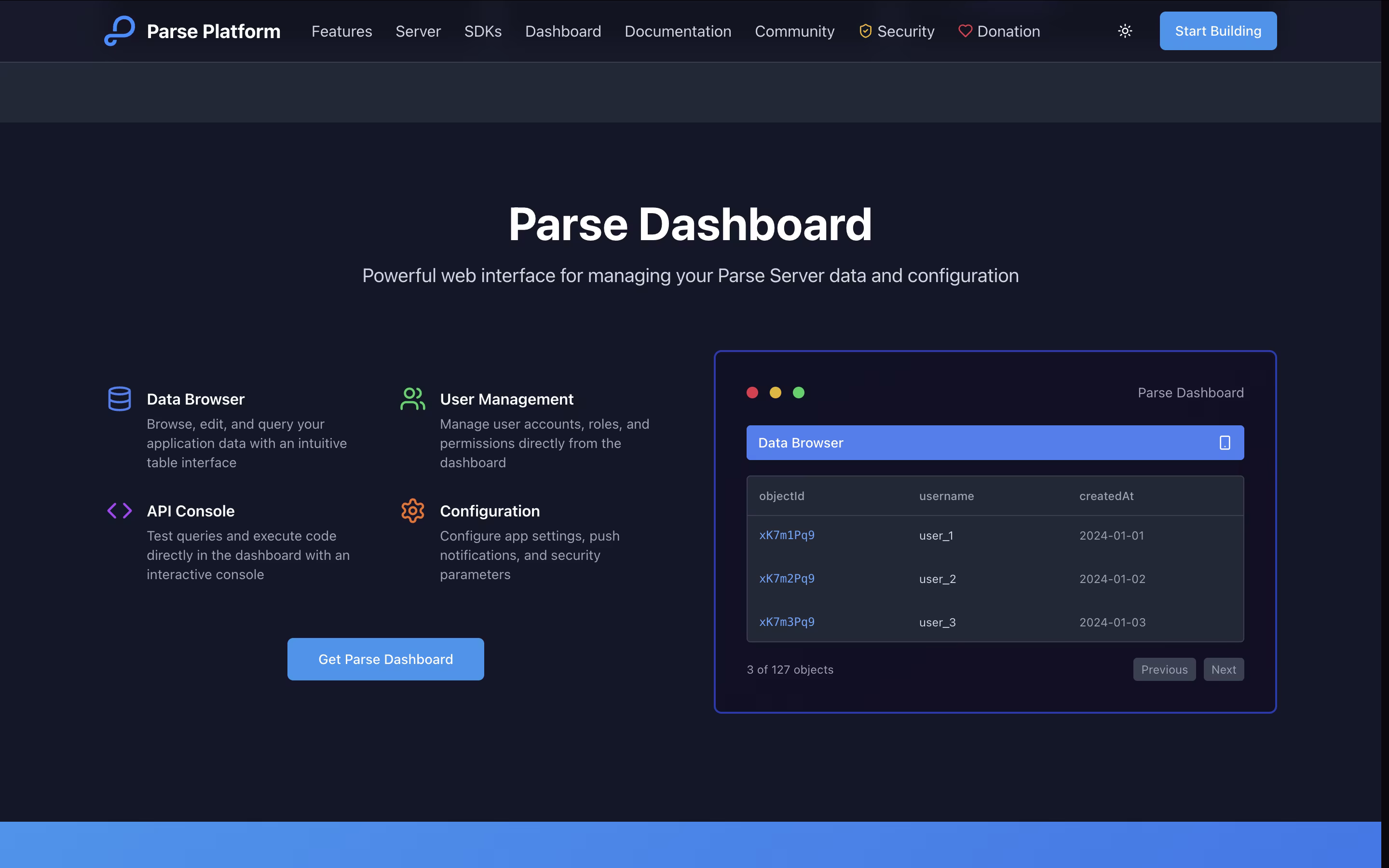 Parse Platform screenshot 5