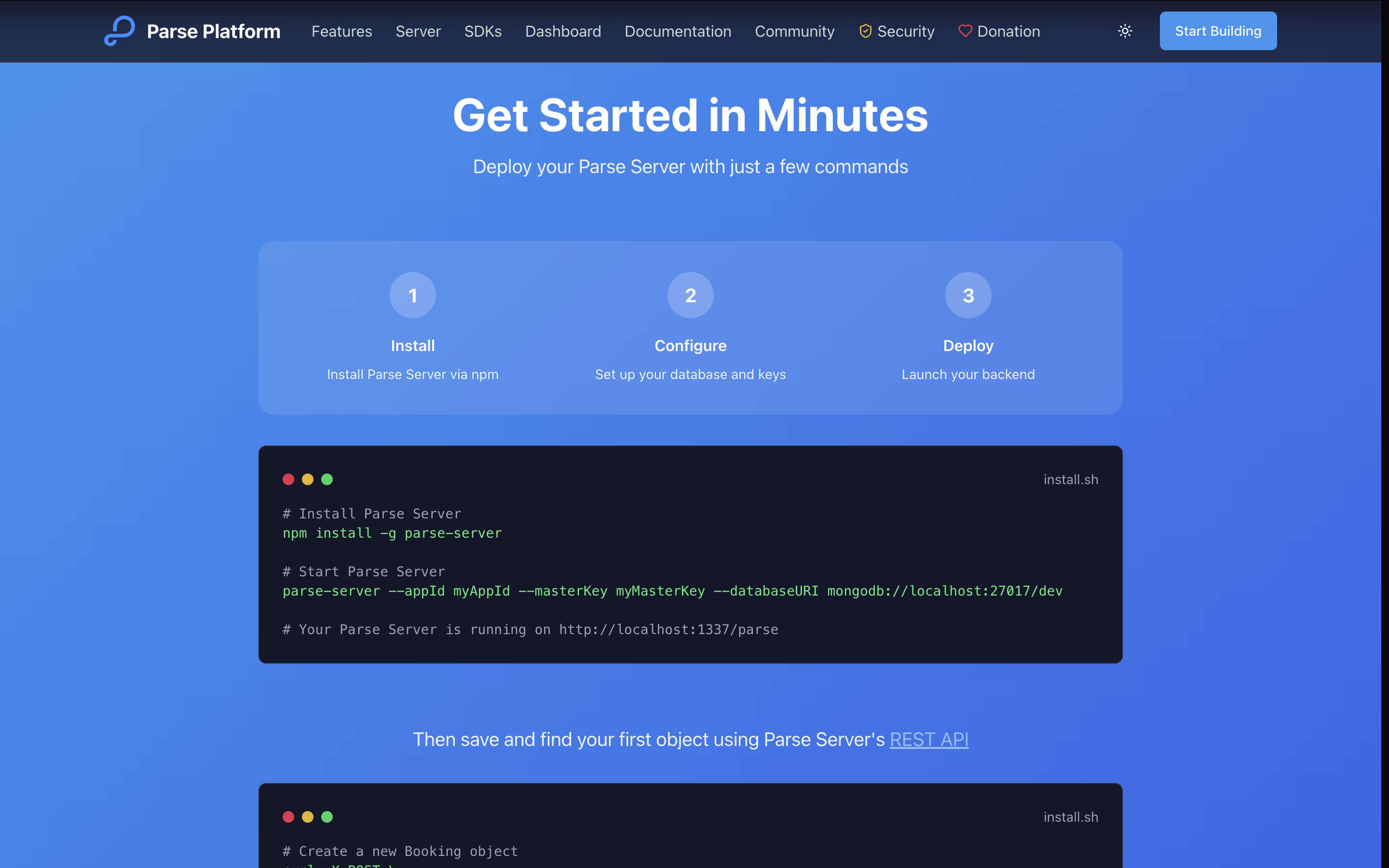 Parse Platform screenshot 6