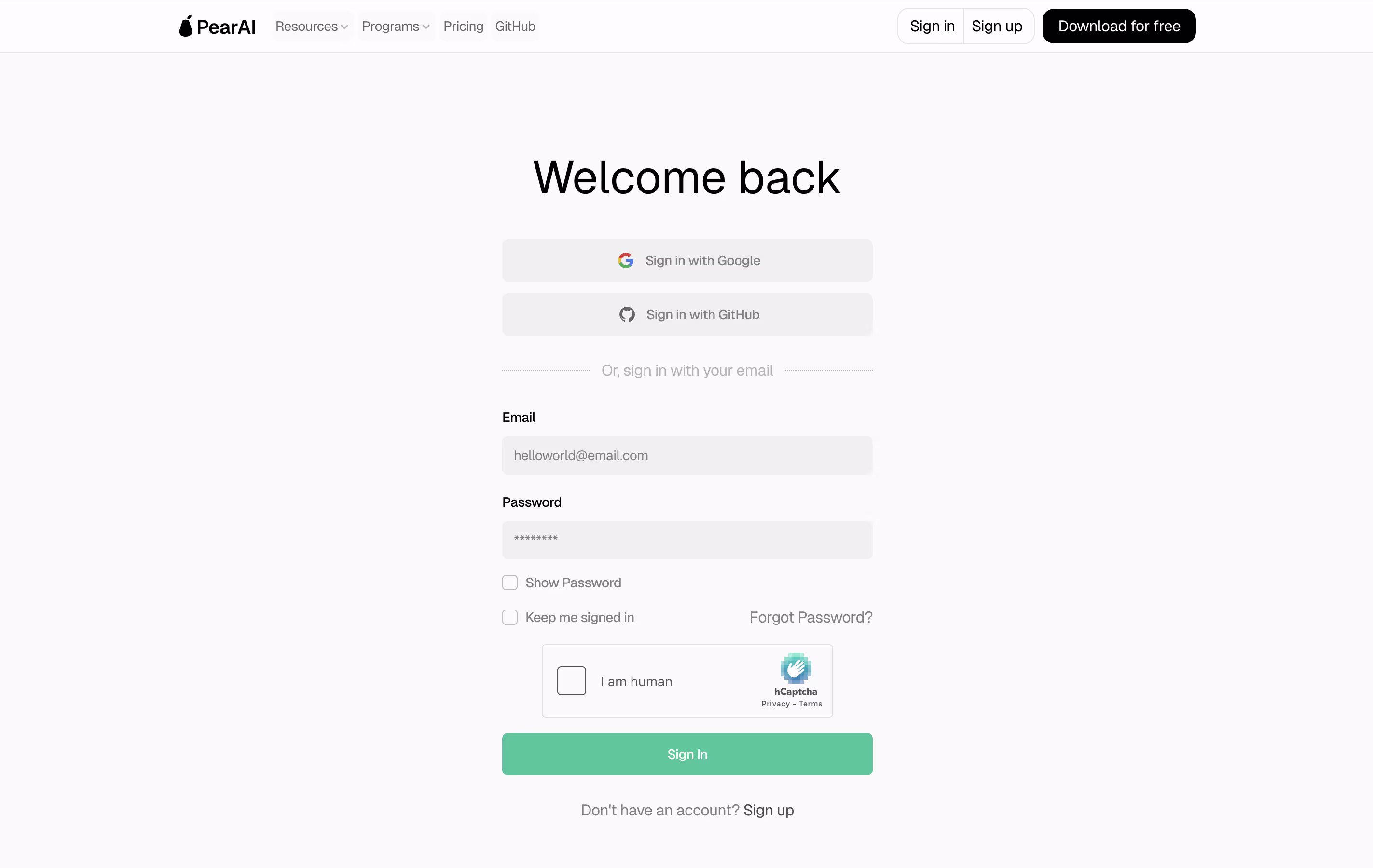 PearAI screenshot 5