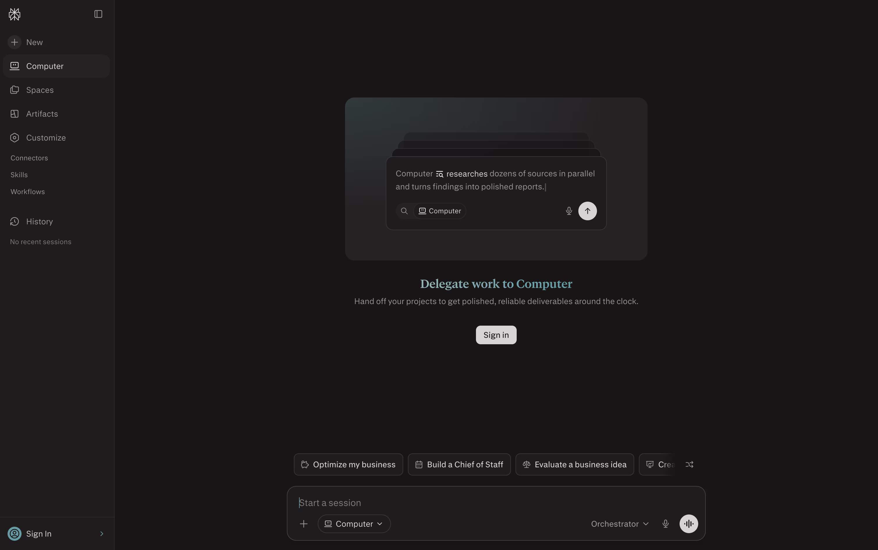 Perplexity screenshot 2